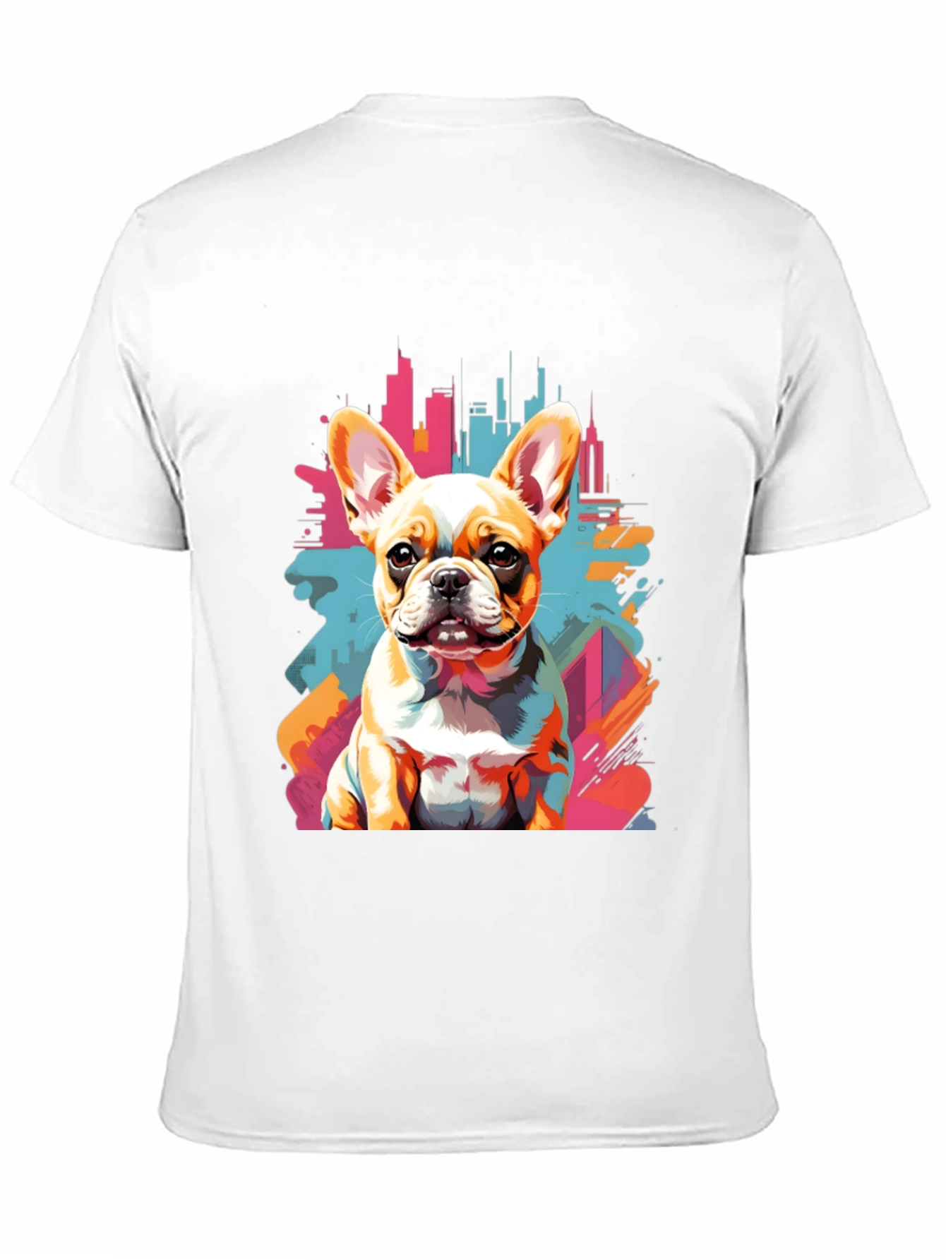 Urban Bulldog Tee - Cool Dog Graphic T-Shirt