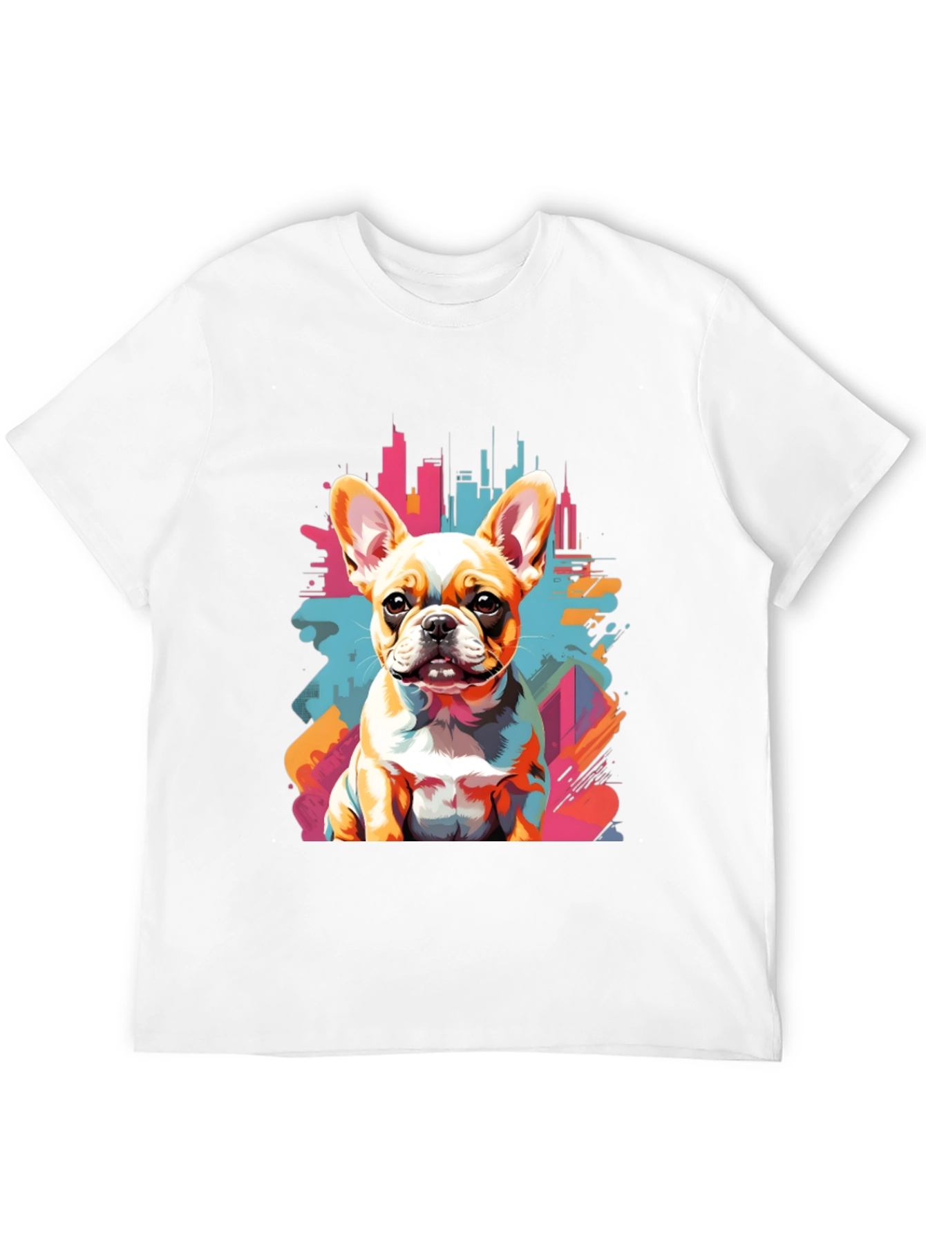 Urban Bulldog Tee - Cool Dog Graphic T-Shirt