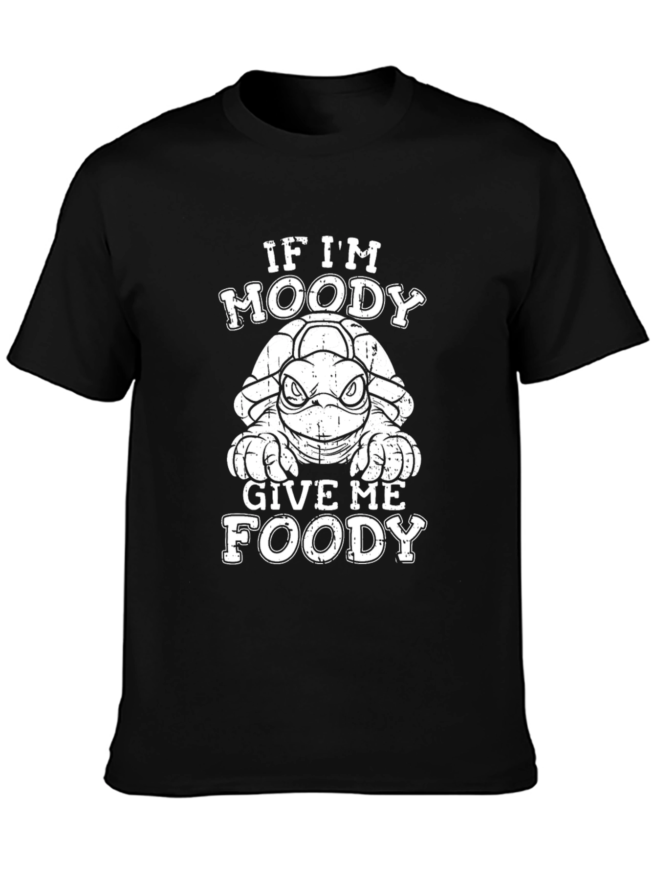 Moody Turtle Foody T-Shirt