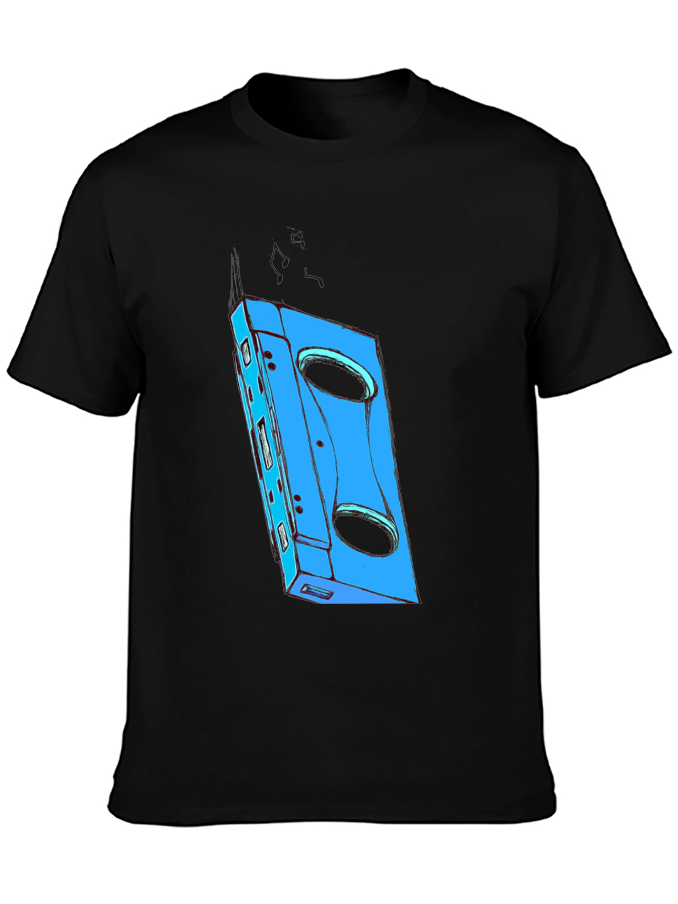 Retro Cassette Tape Graphic T-Shirt