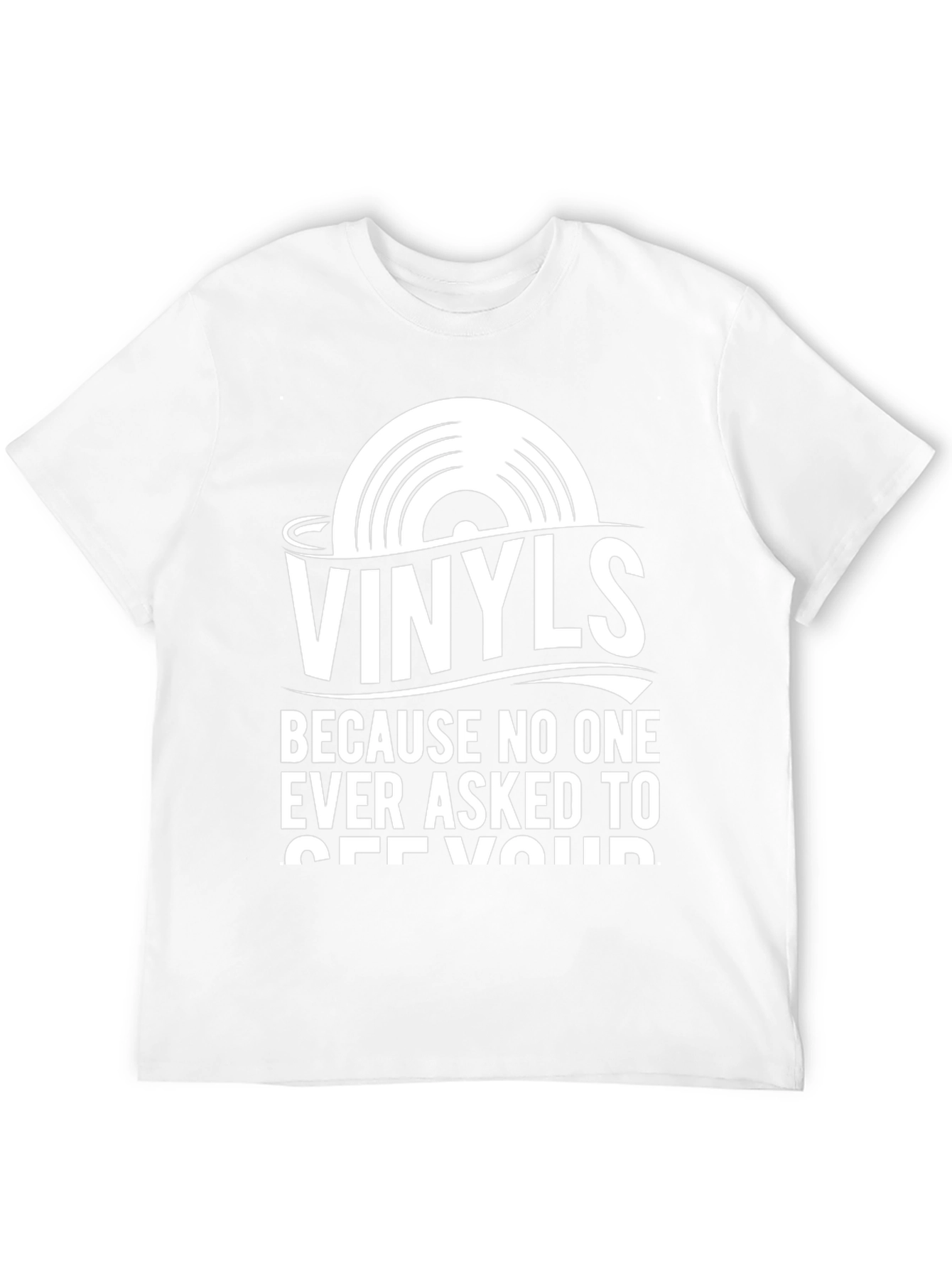 Vinyls T-Shirt - Funny Music Lover Tee