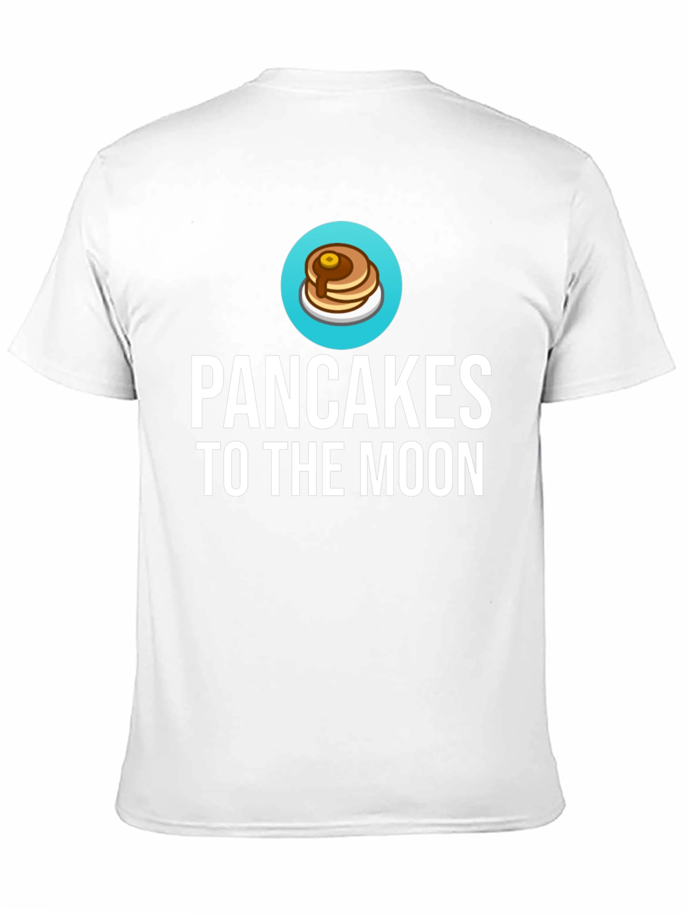 Pancakes to the Moon Graphic Tee - Black