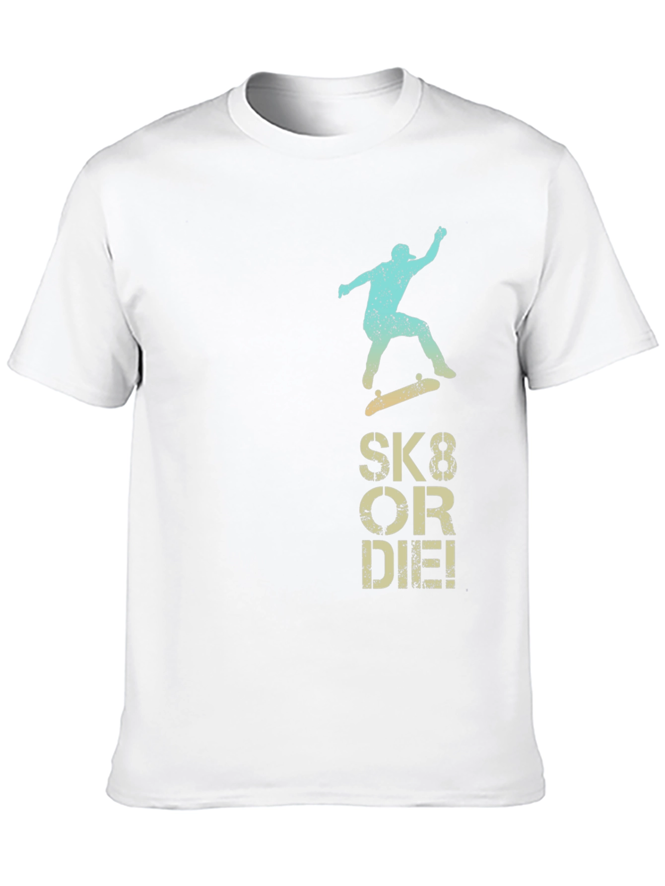 Sk8 or Die Graphic Tee - Black
