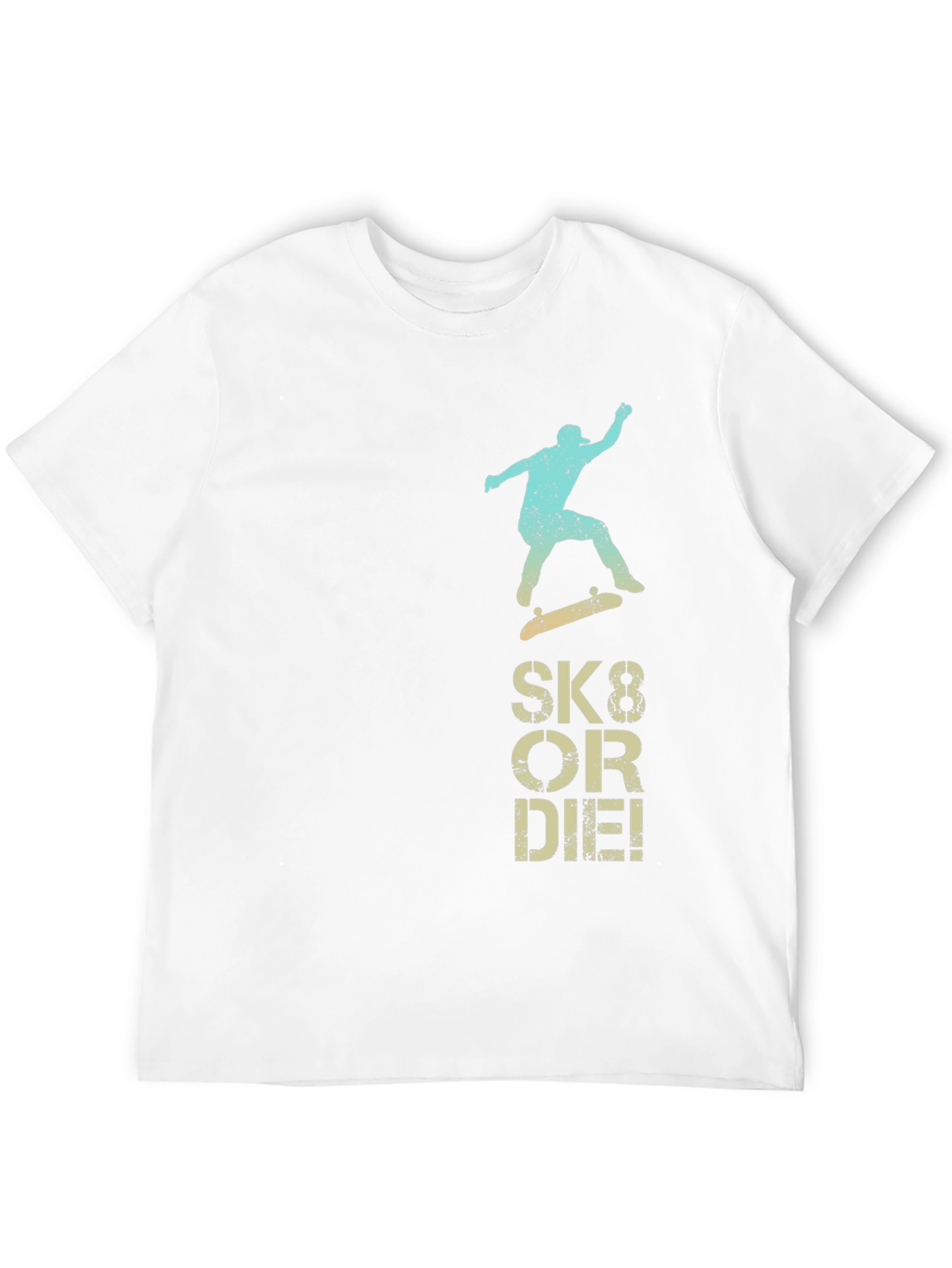 Sk8 or Die Graphic Tee - Black