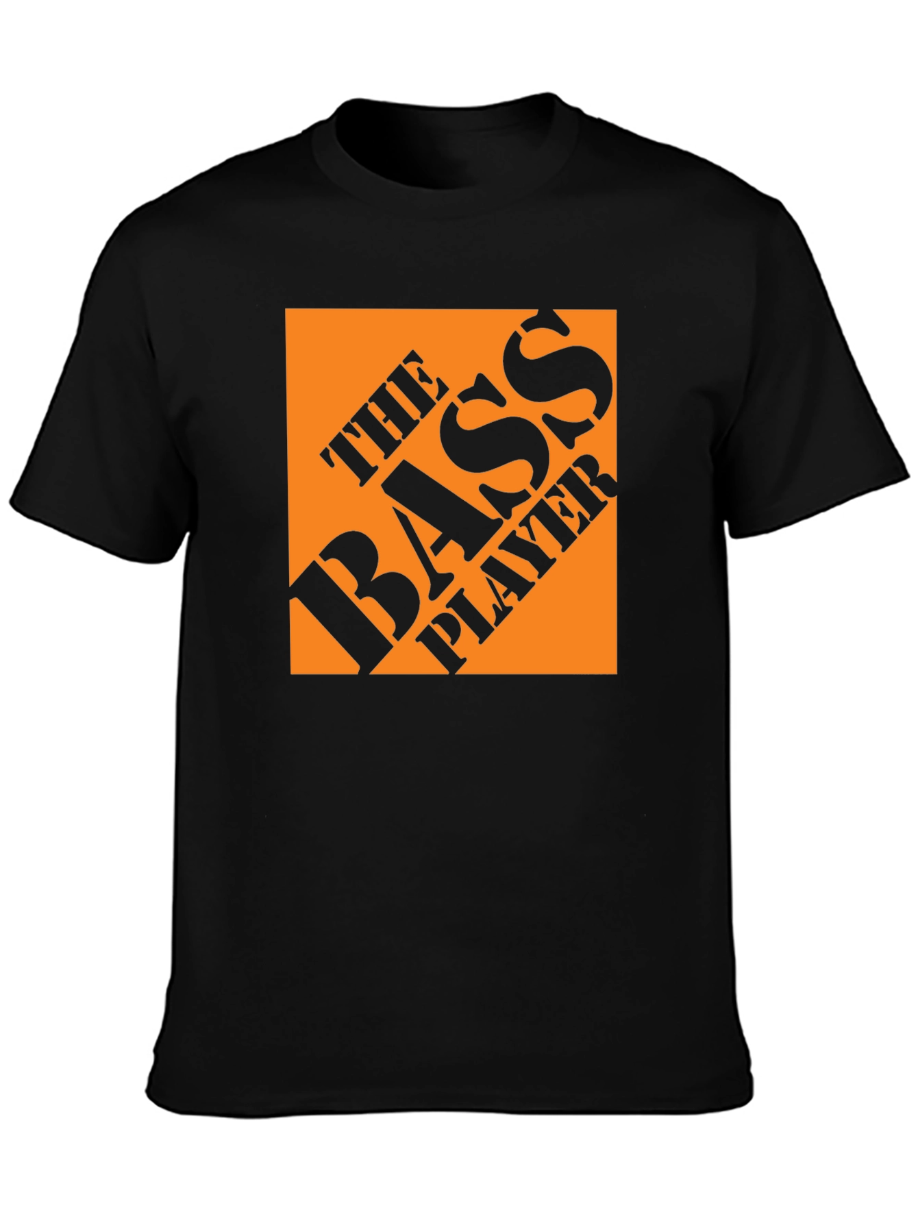The Bass Player T-Shirt - Black Graphic Tee