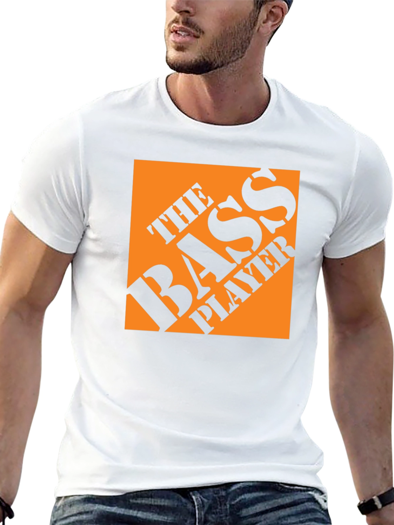 The Bass Player T-Shirt - Black Graphic Tee