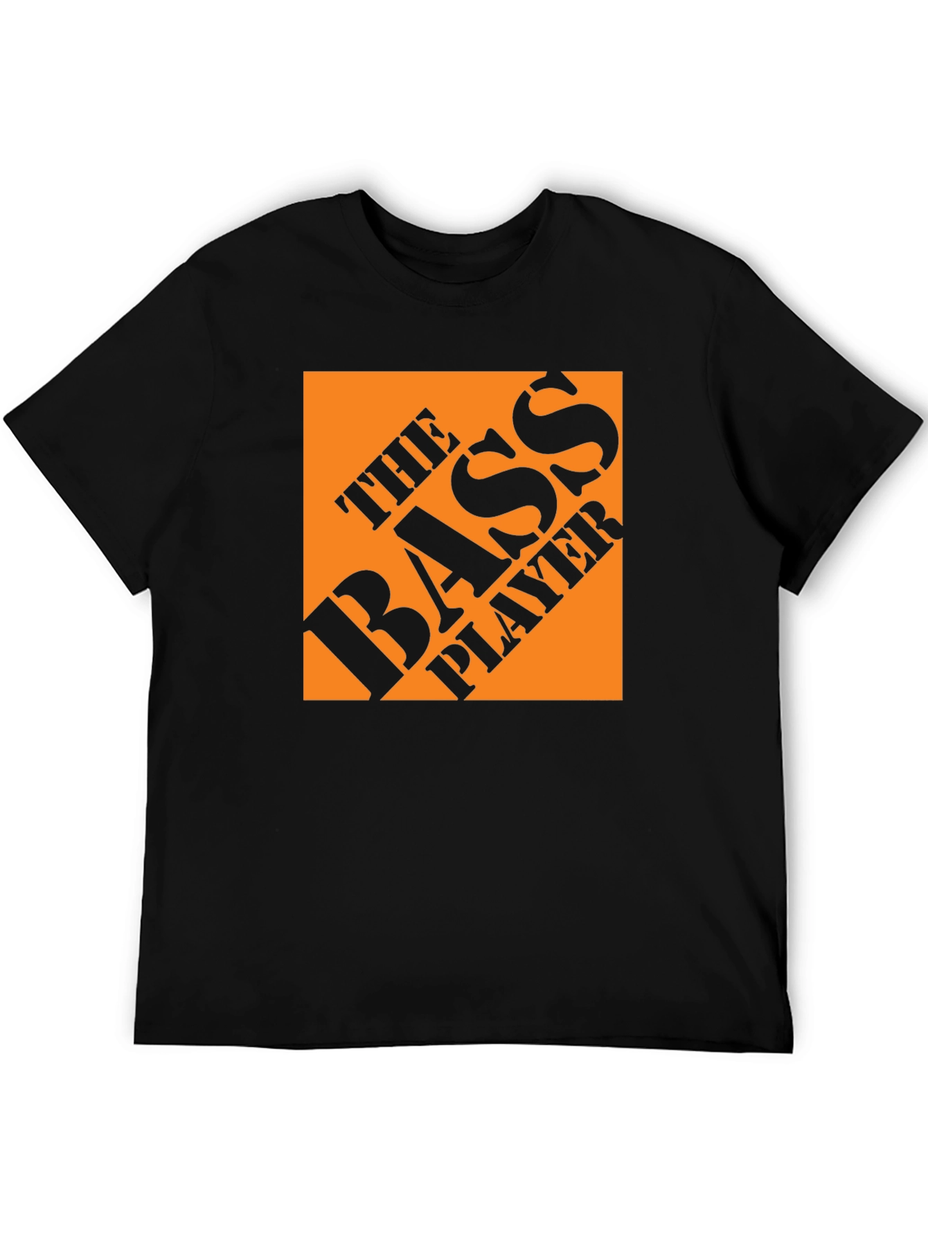 The Bass Player T-Shirt - Black Graphic Tee