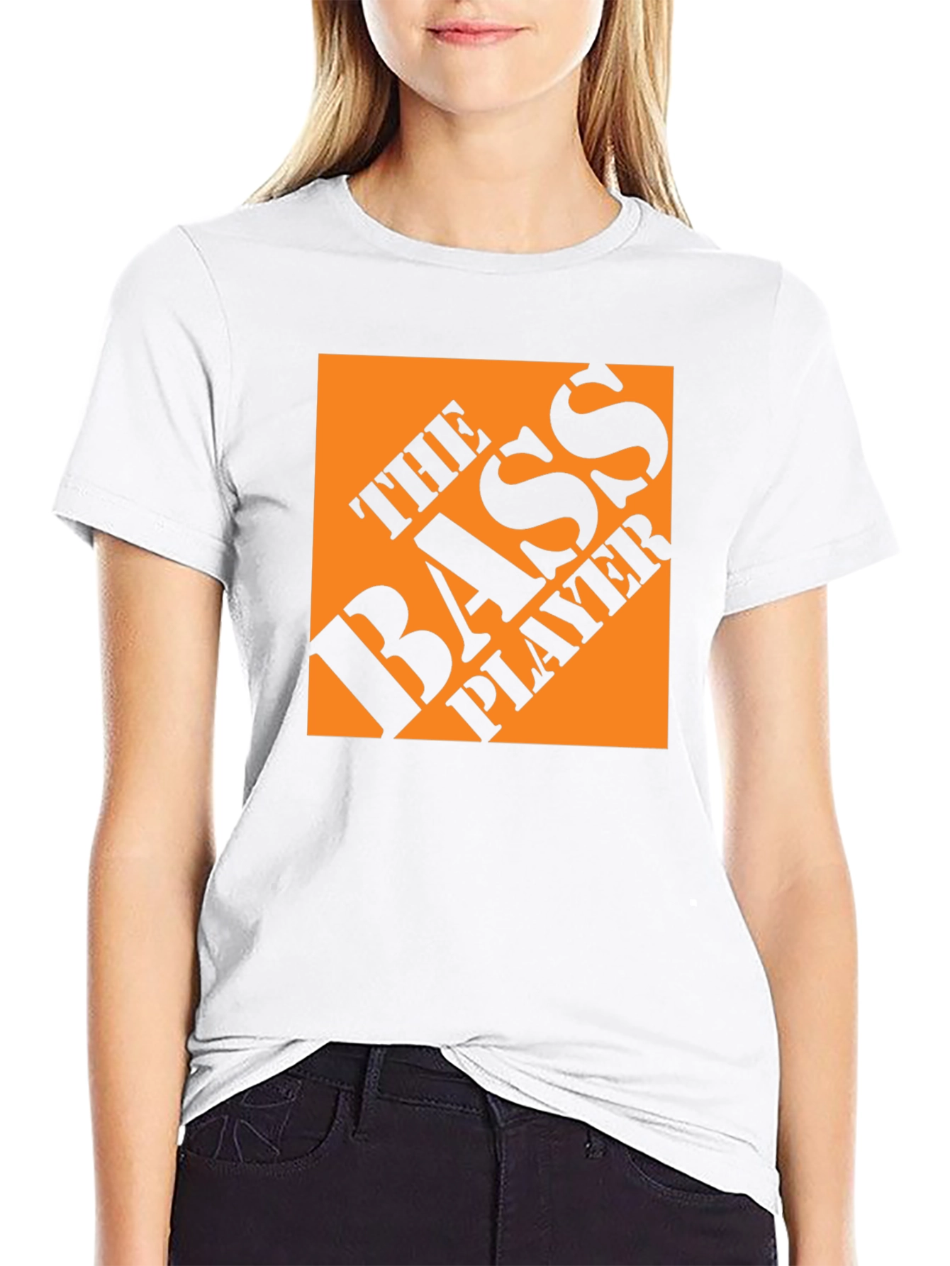 The Bass Player T-Shirt - Black Graphic Tee