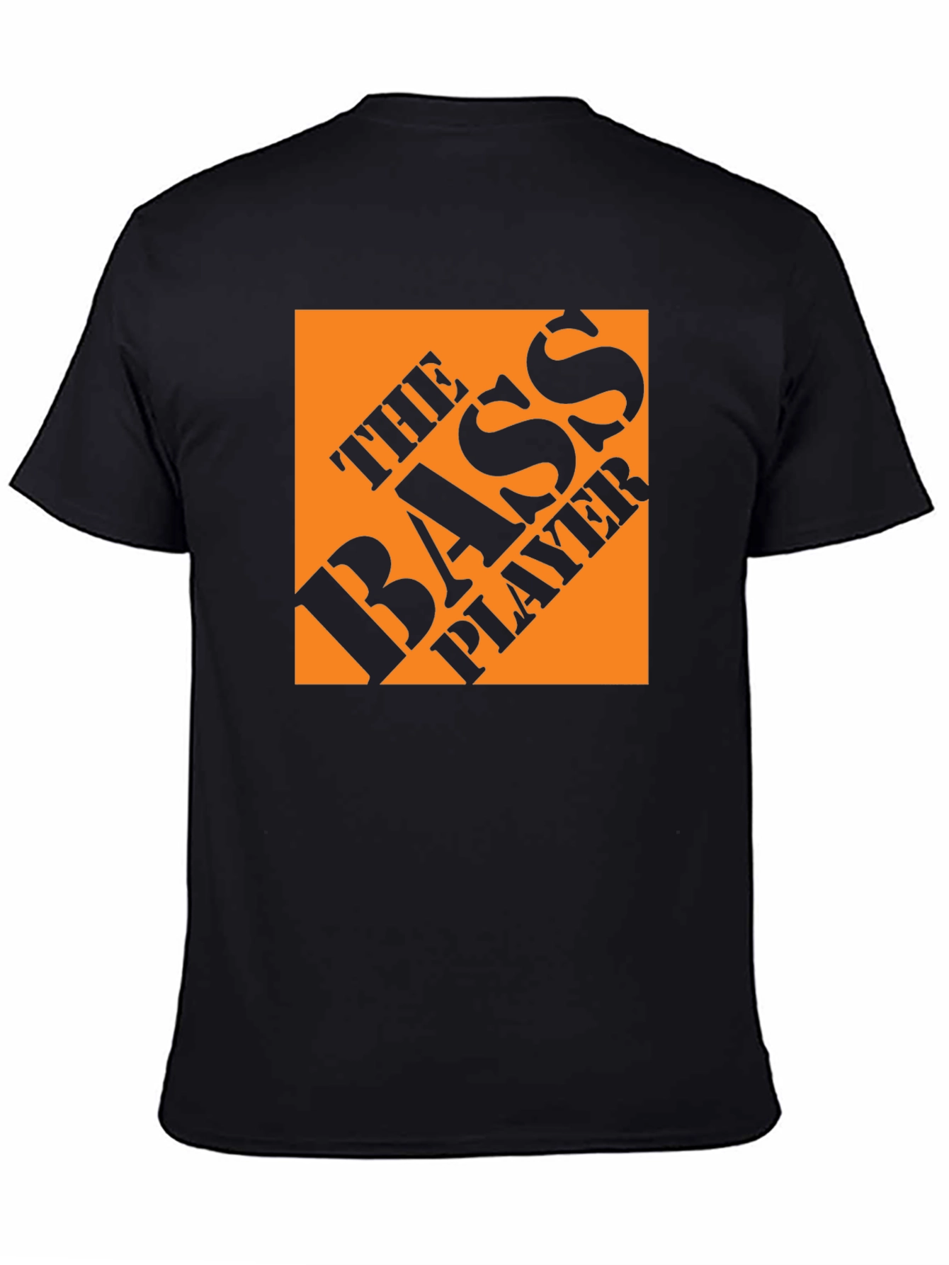 The Bass Player T-Shirt - Black Graphic Tee