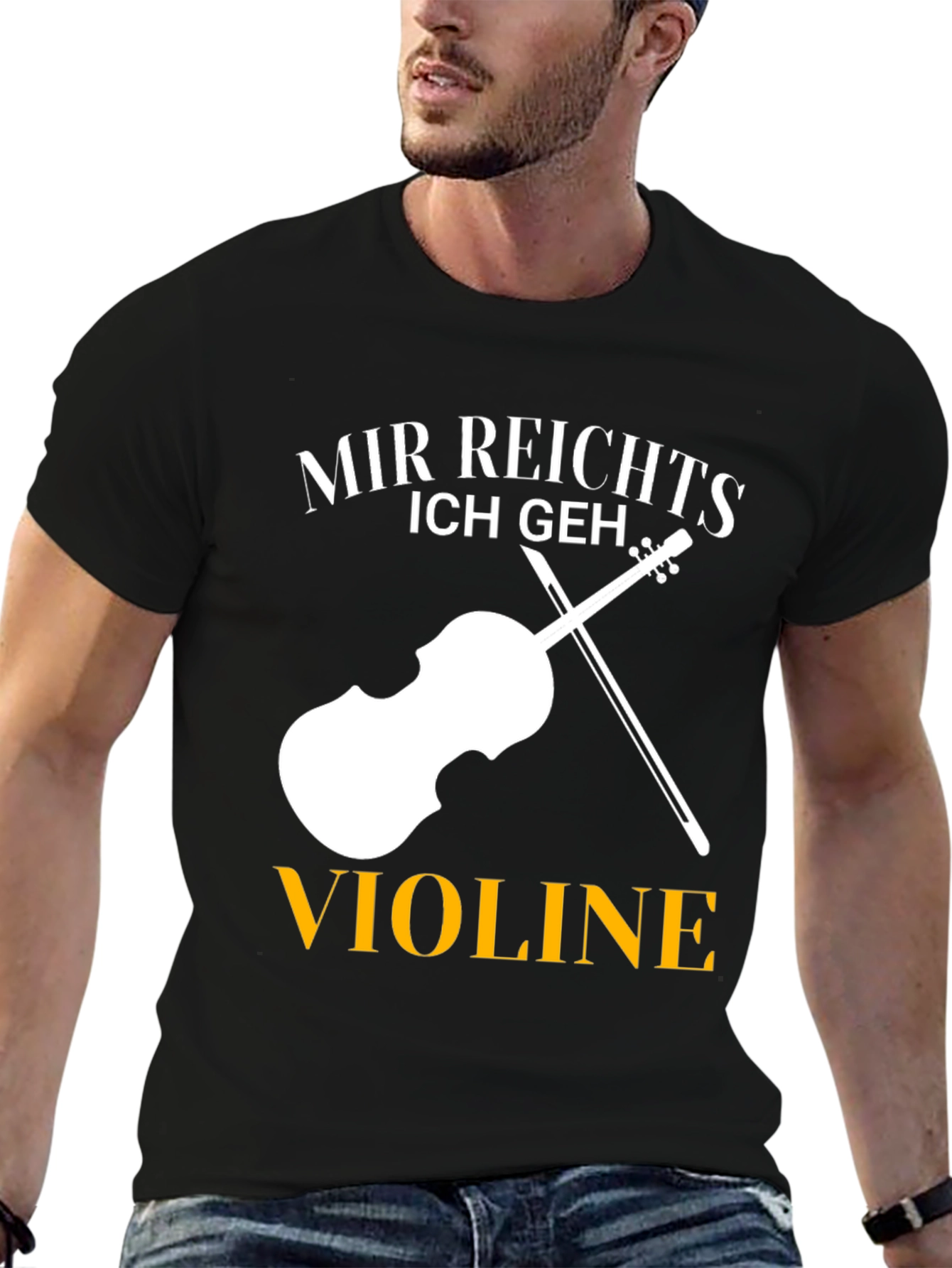 Violin Lover T-Shirt - Mir Reichts Ich Geh