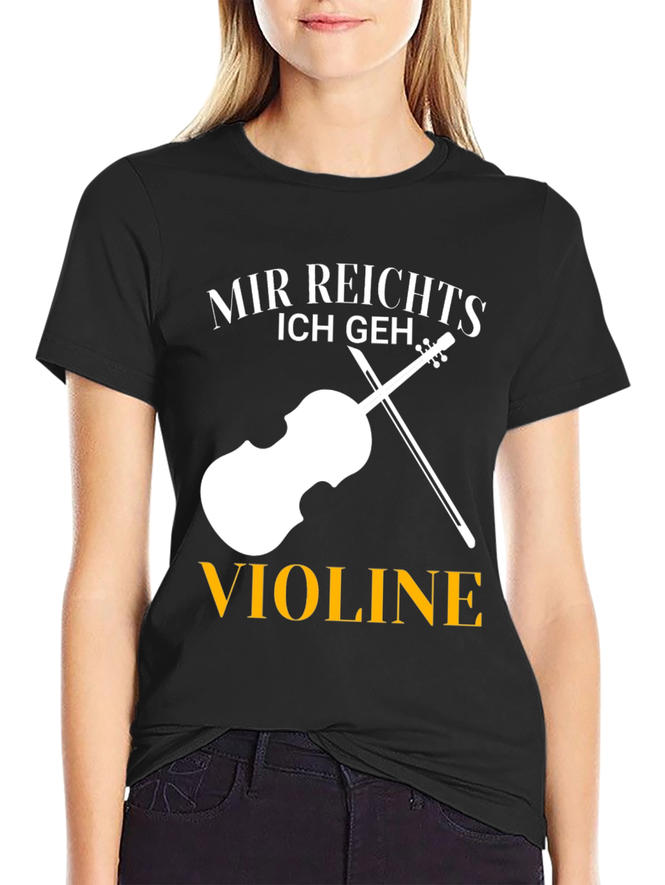 Violin Lover T-Shirt - Mir Reichts Ich Geh