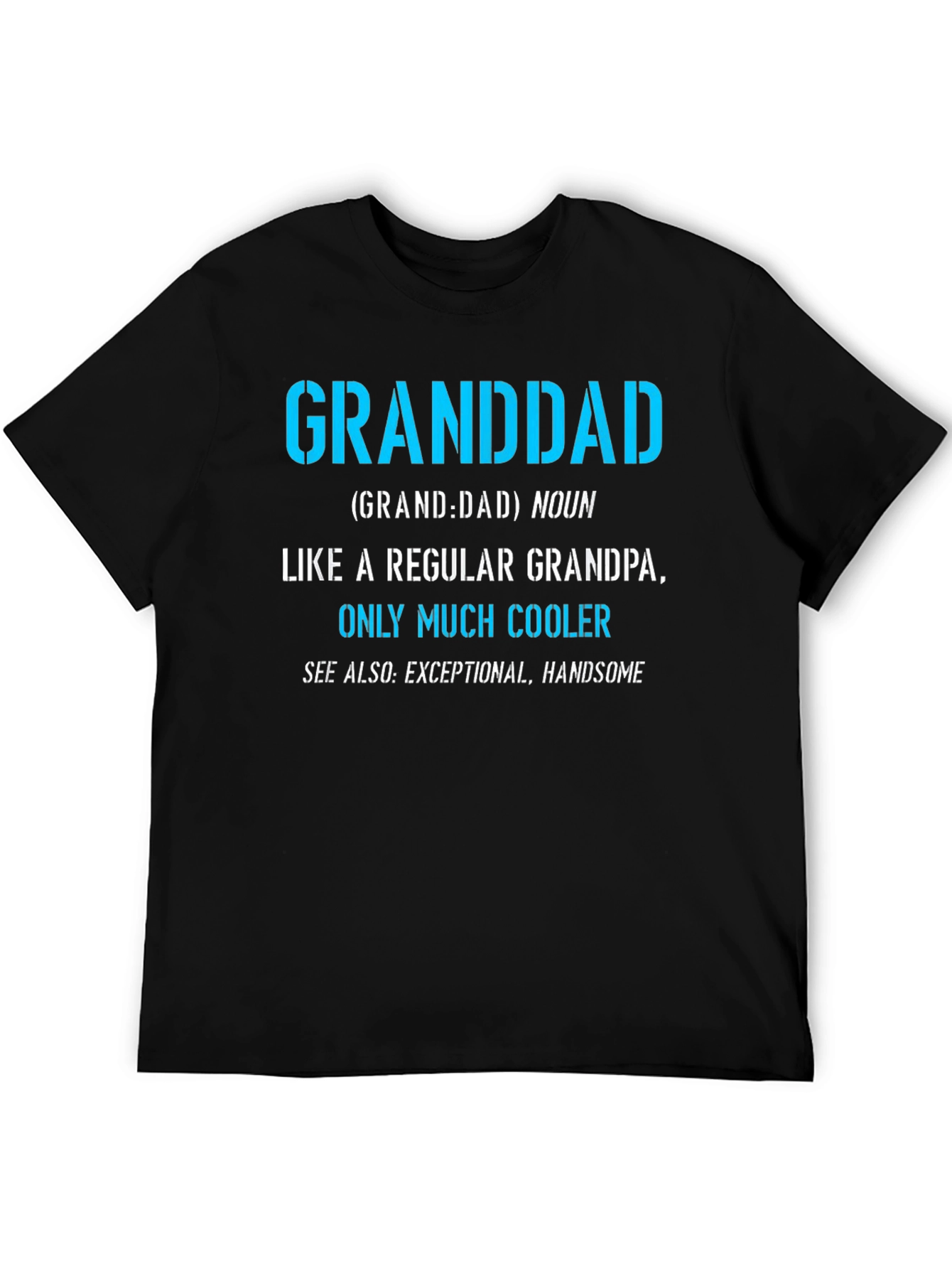 Granddad Definition T-Shirt - Cool Grandpa Tee
