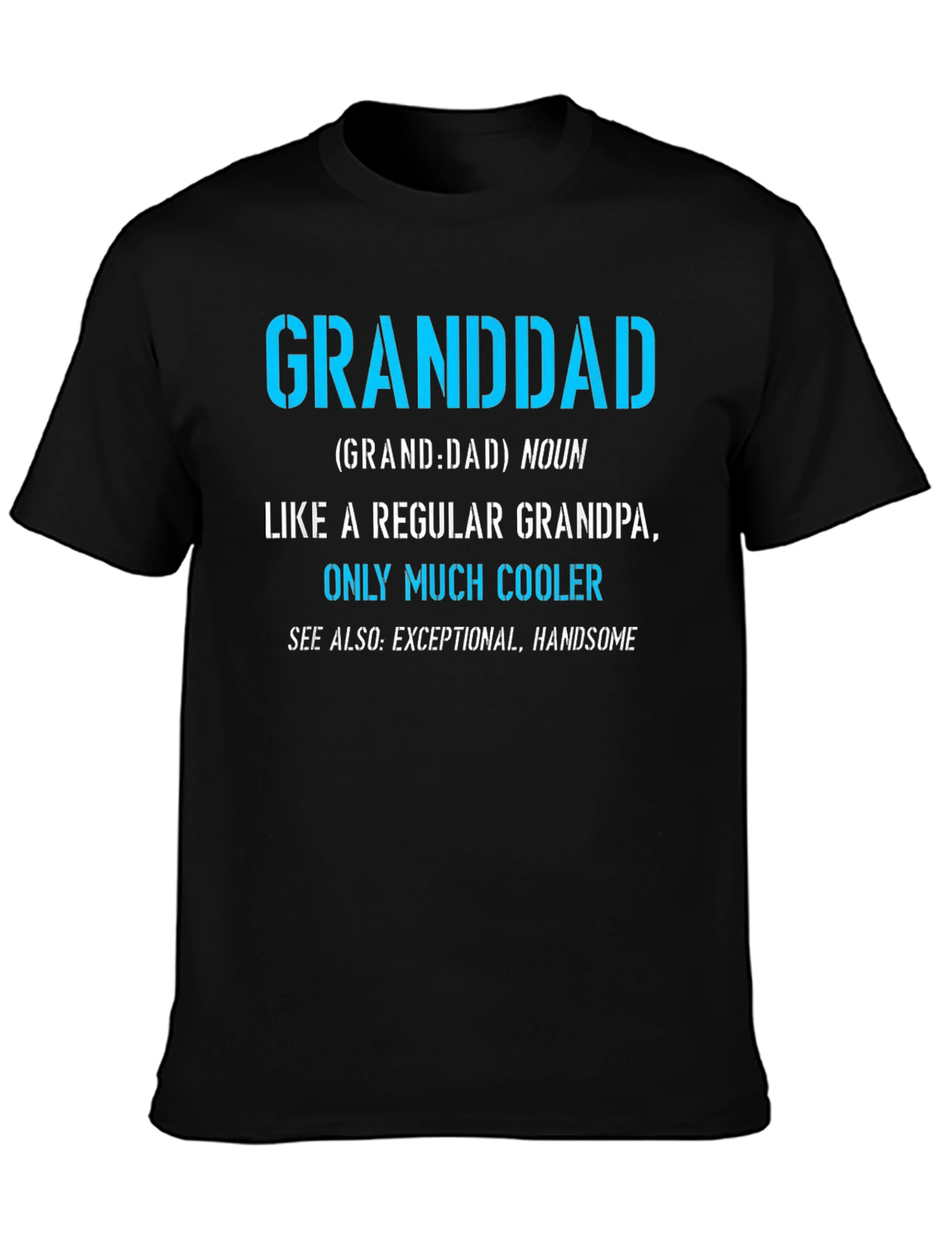 Granddad Definition T-Shirt - Cool Grandpa Tee