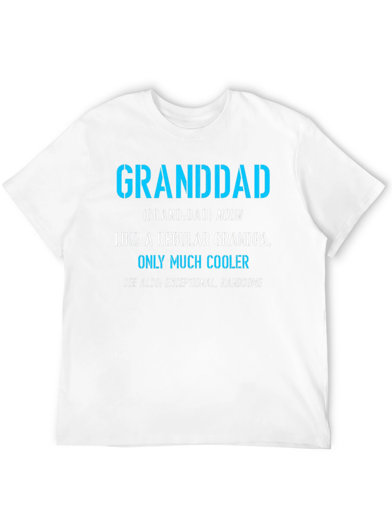 Granddad Definition T-Shirt - Cool Grandpa Tee