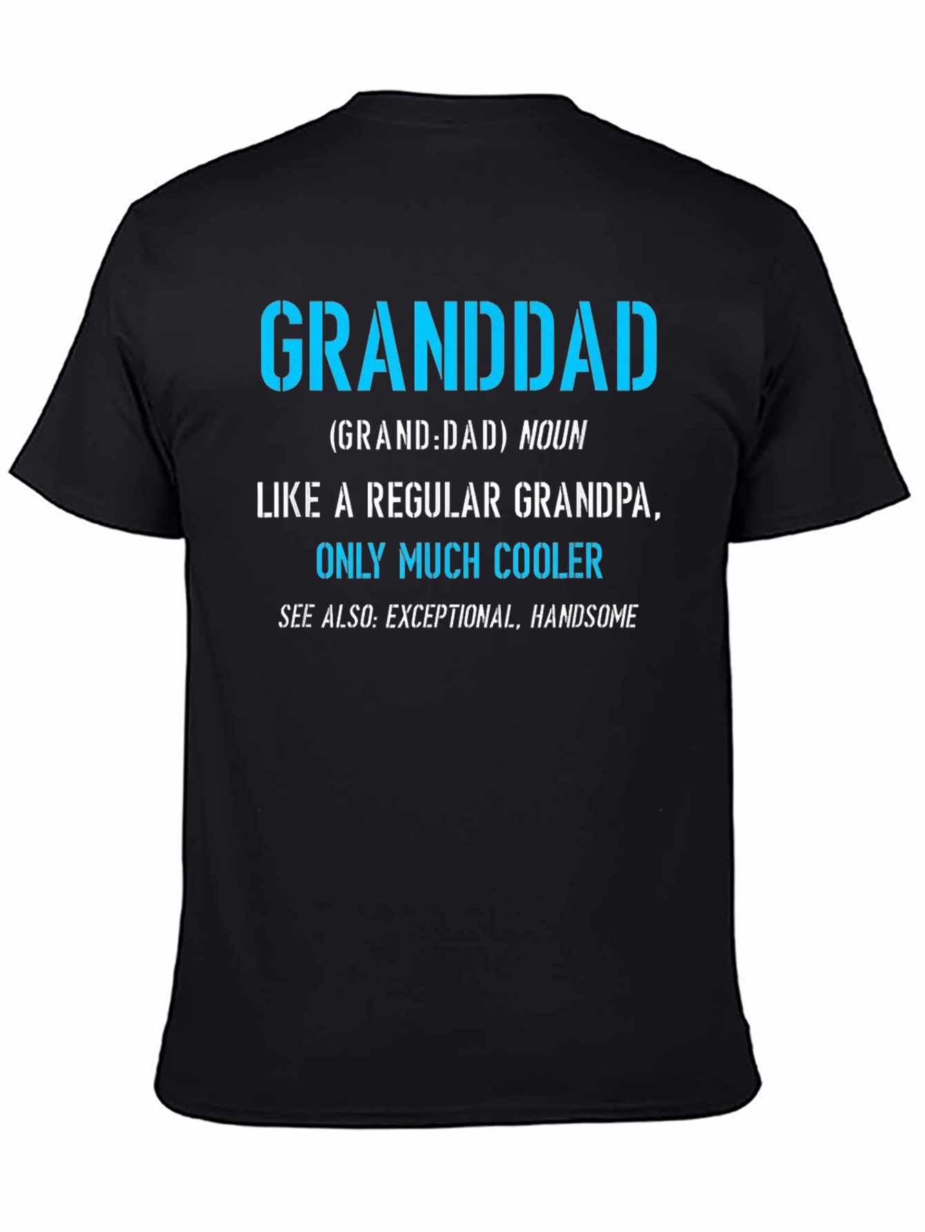 Granddad Definition T-Shirt - Cool Grandpa Tee