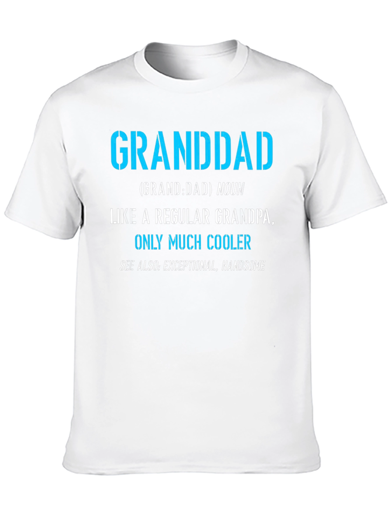 Granddad Definition T-Shirt - Cool Grandpa Tee