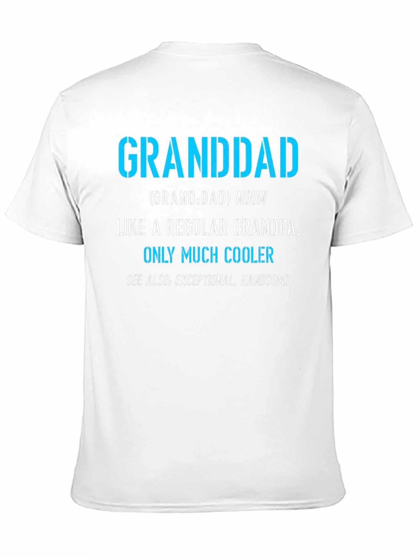 Granddad Definition T-Shirt - Cool Grandpa Tee