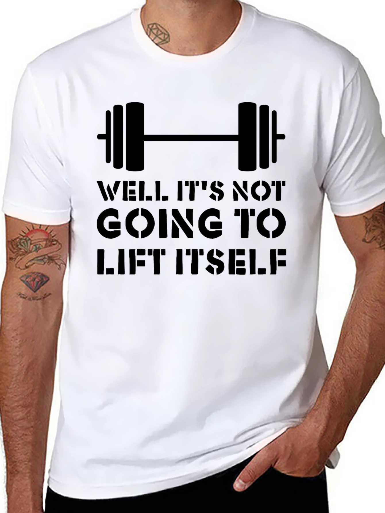 Workout Motivation Tee: It Wont Lift Itself!