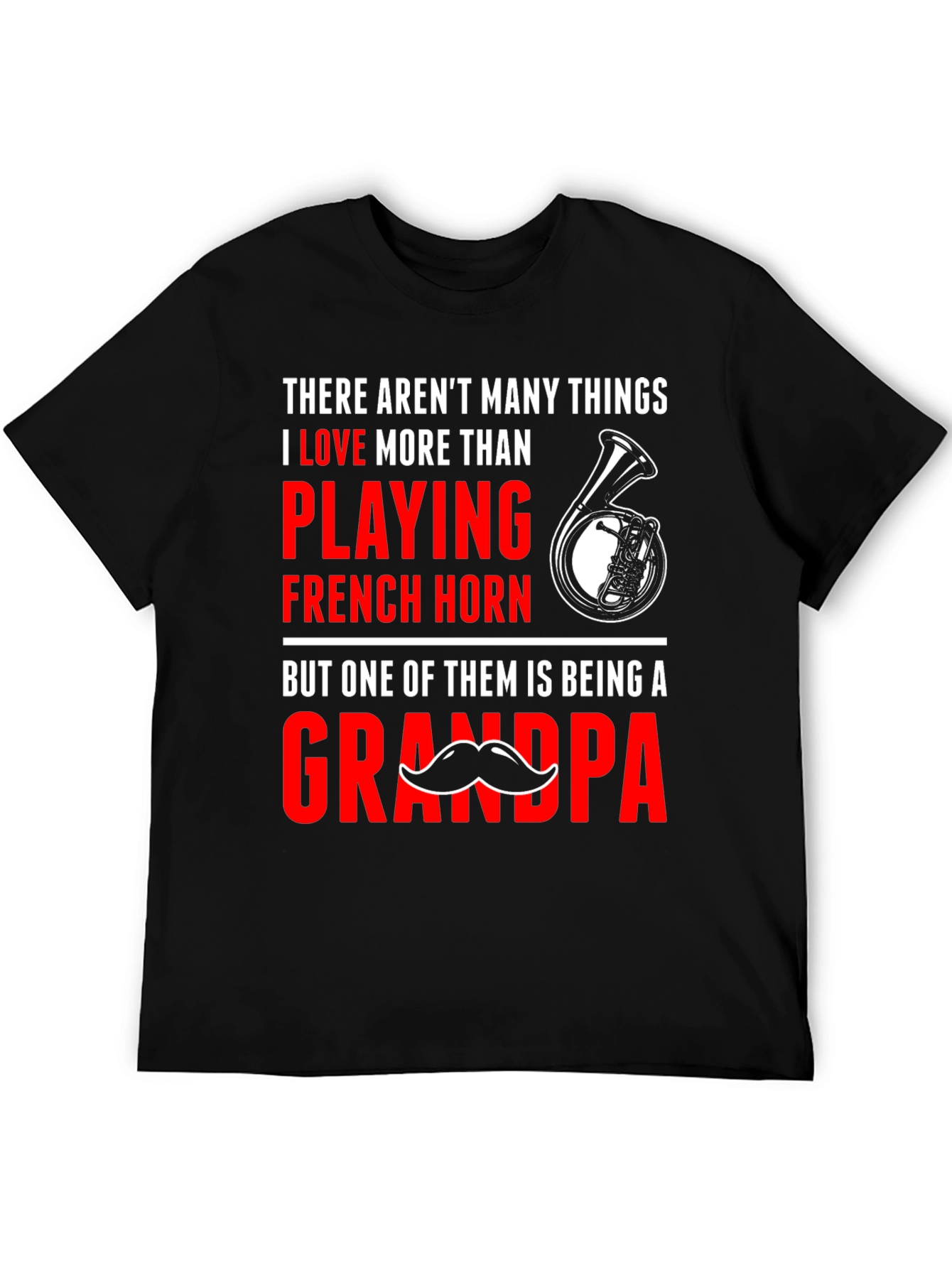 French Horn Grandpa T-Shirt