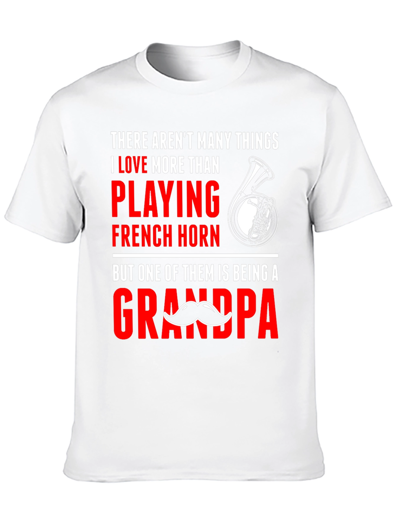 French Horn Grandpa T-Shirt