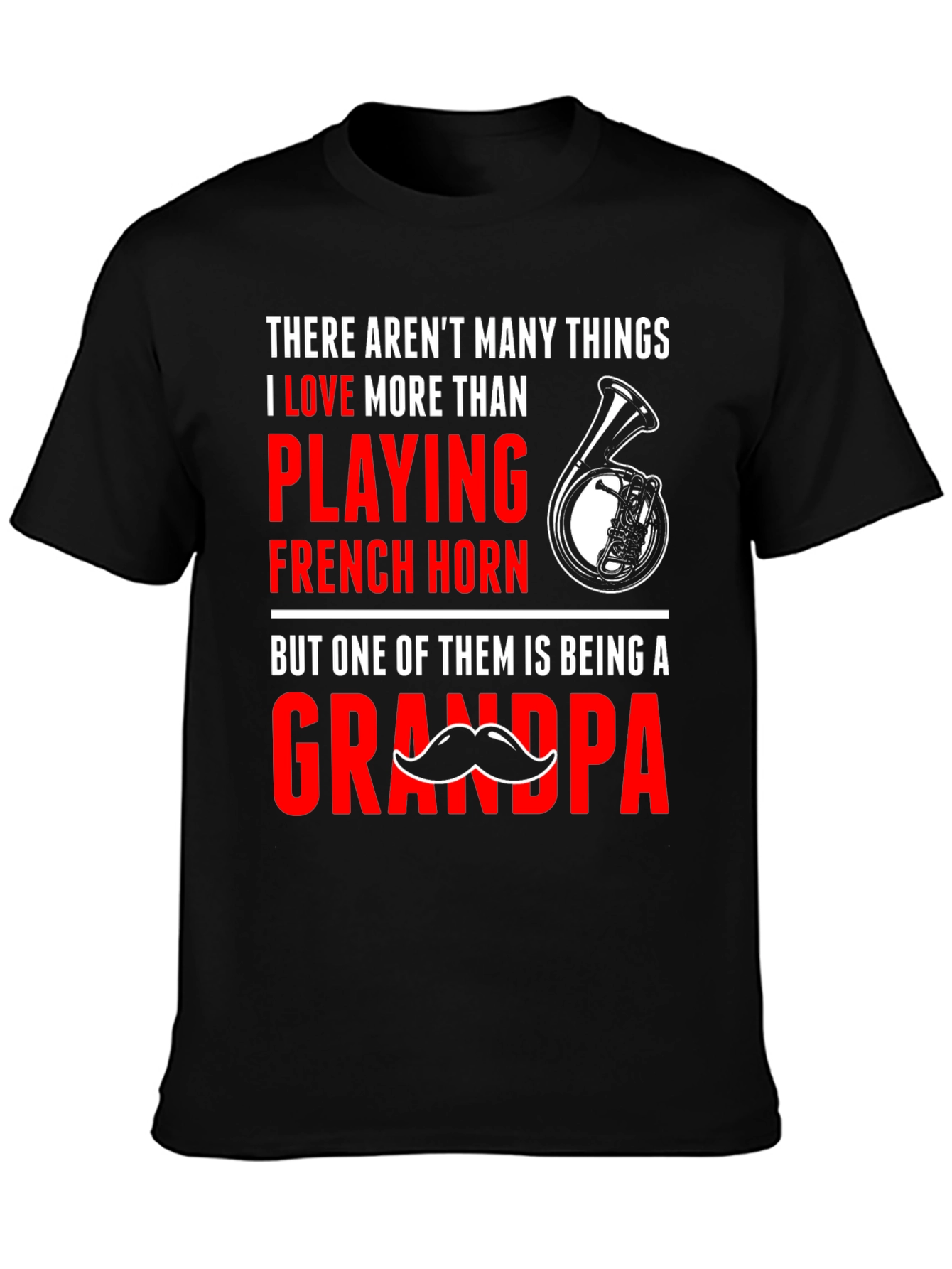 French Horn Grandpa T-Shirt