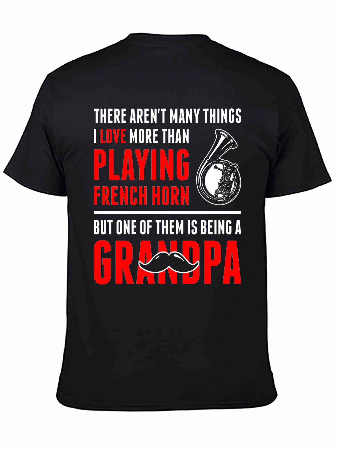French Horn Grandpa T-Shirt