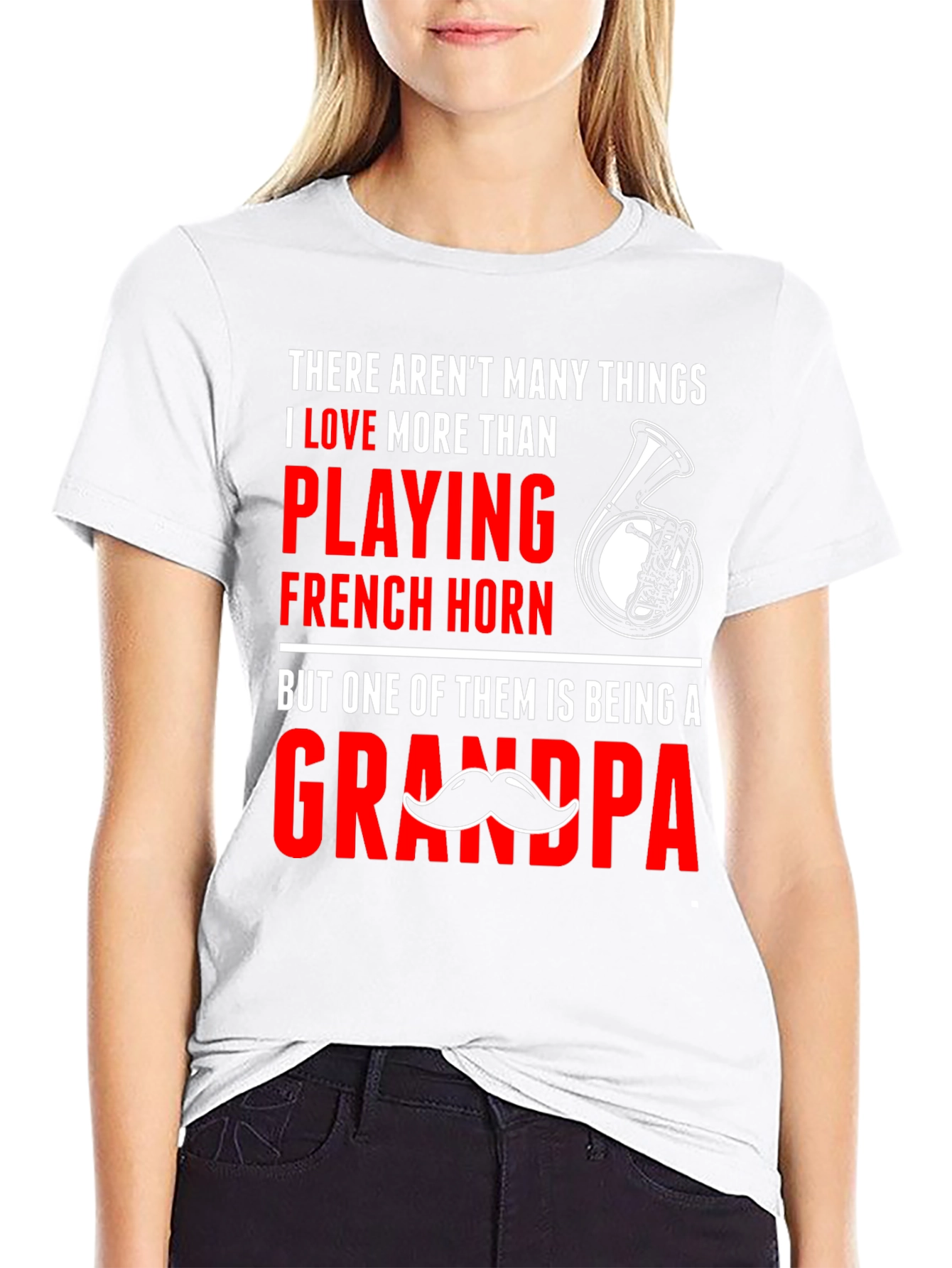 French Horn Grandpa T-Shirt