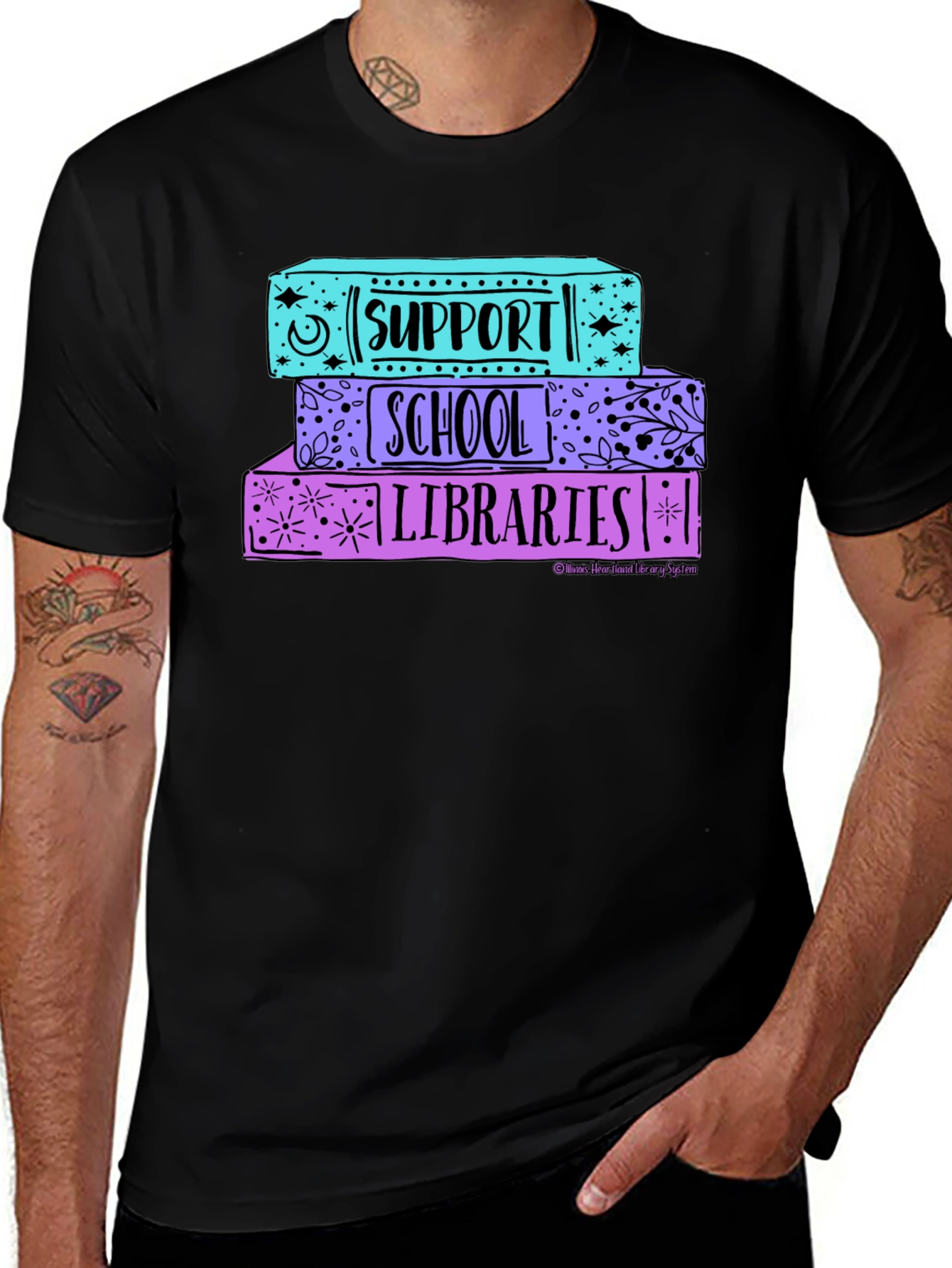 Support School Libraries T-Shirt