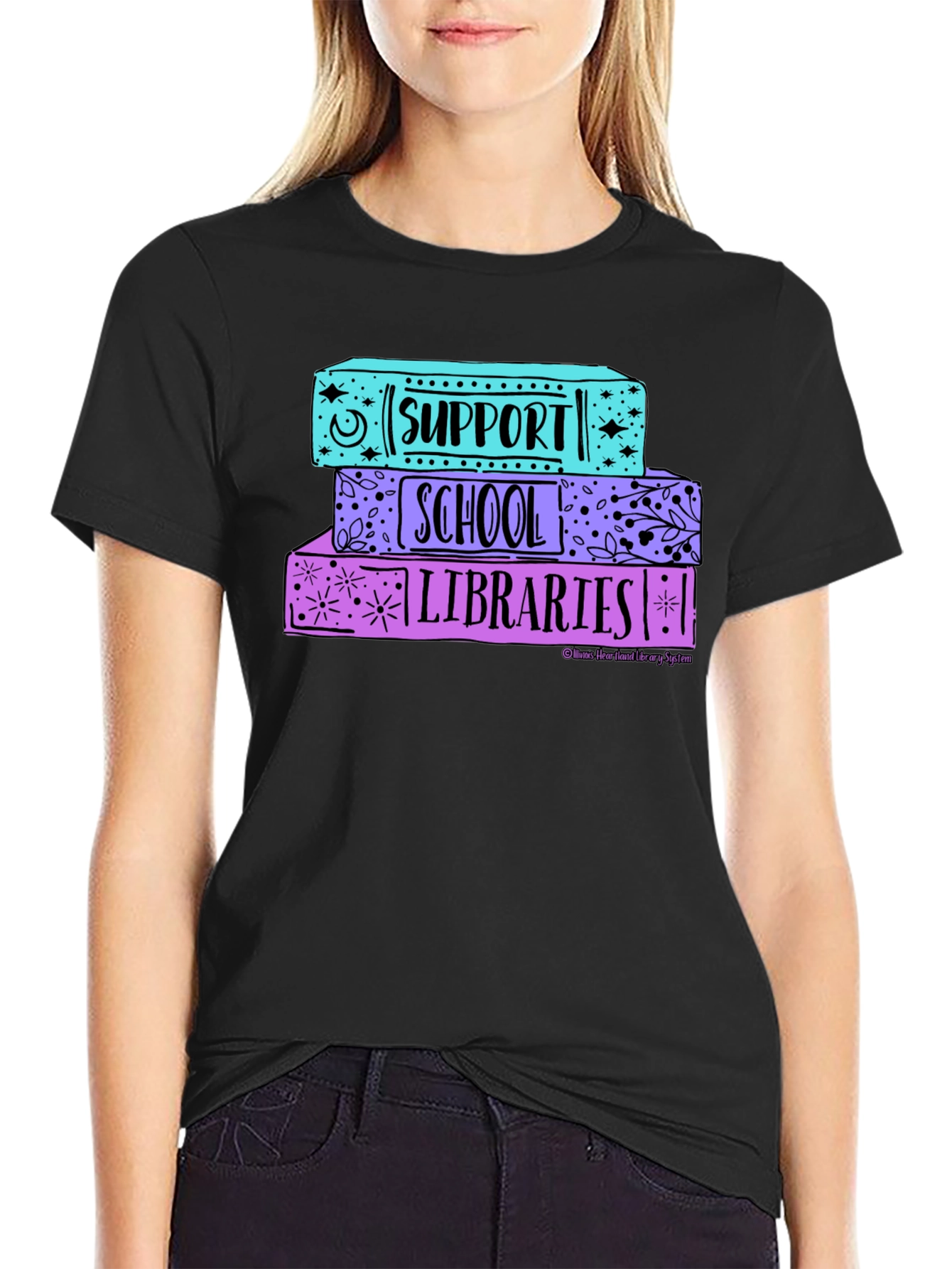 Support School Libraries T-Shirt