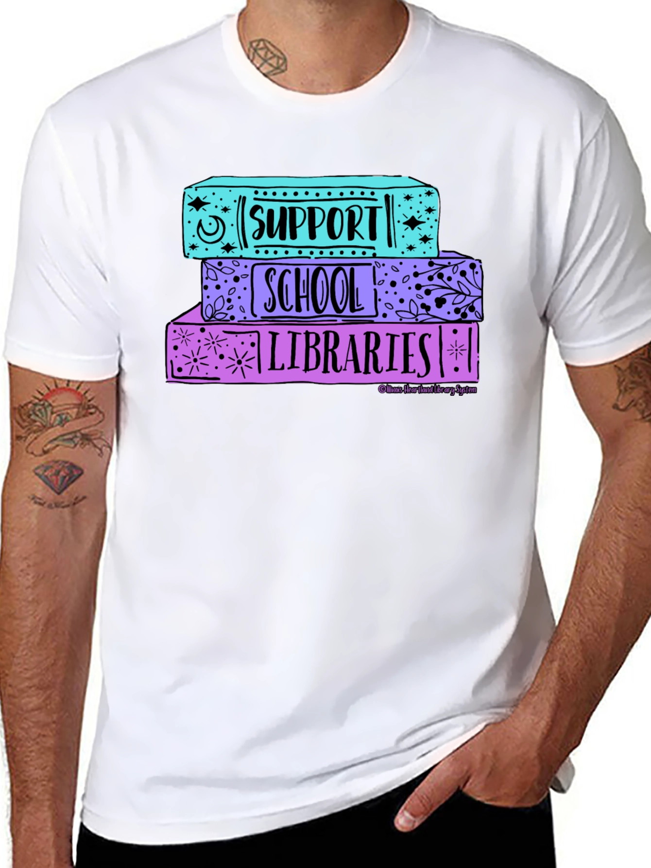 Support School Libraries T-Shirt