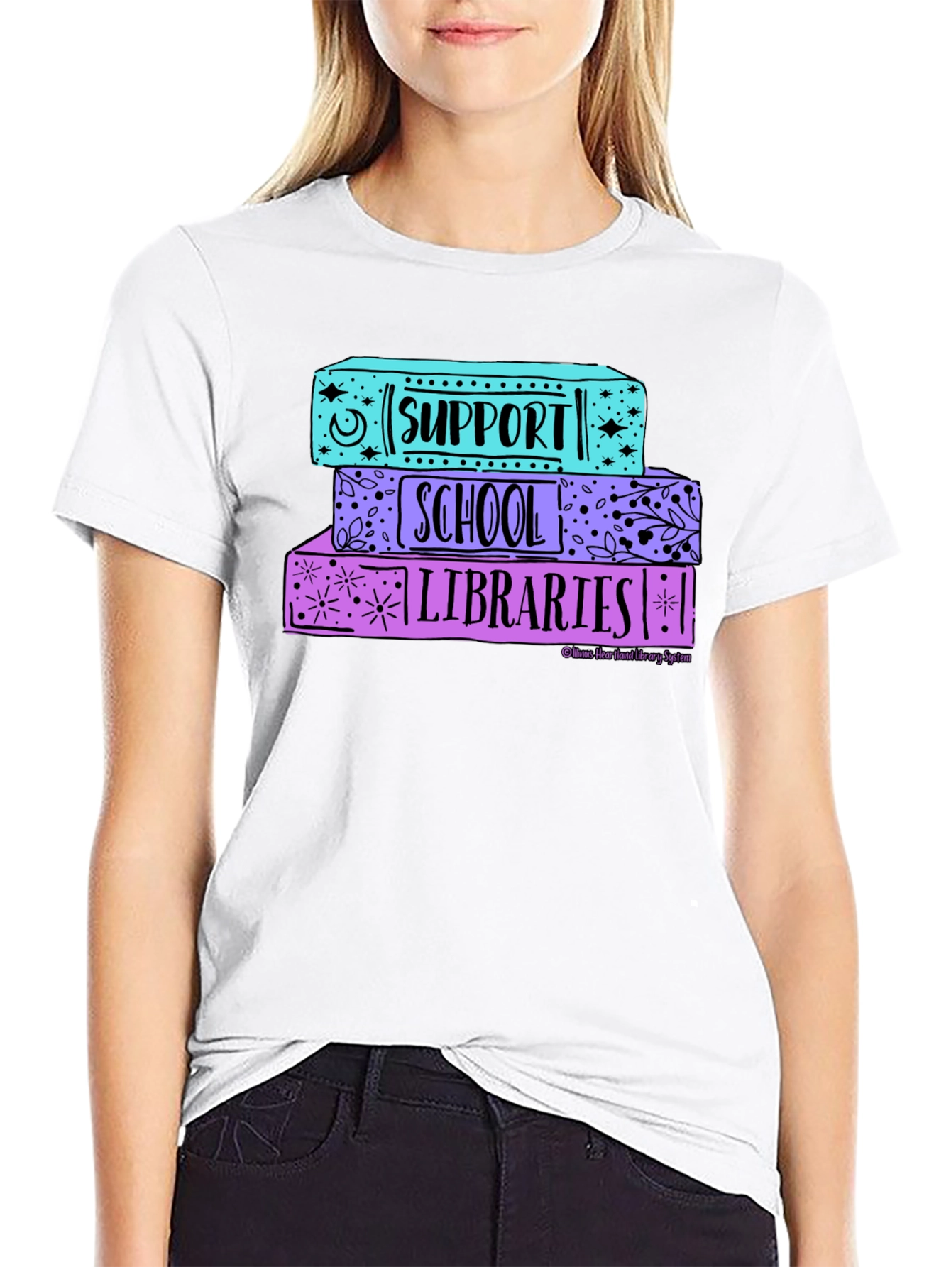Support School Libraries T-Shirt