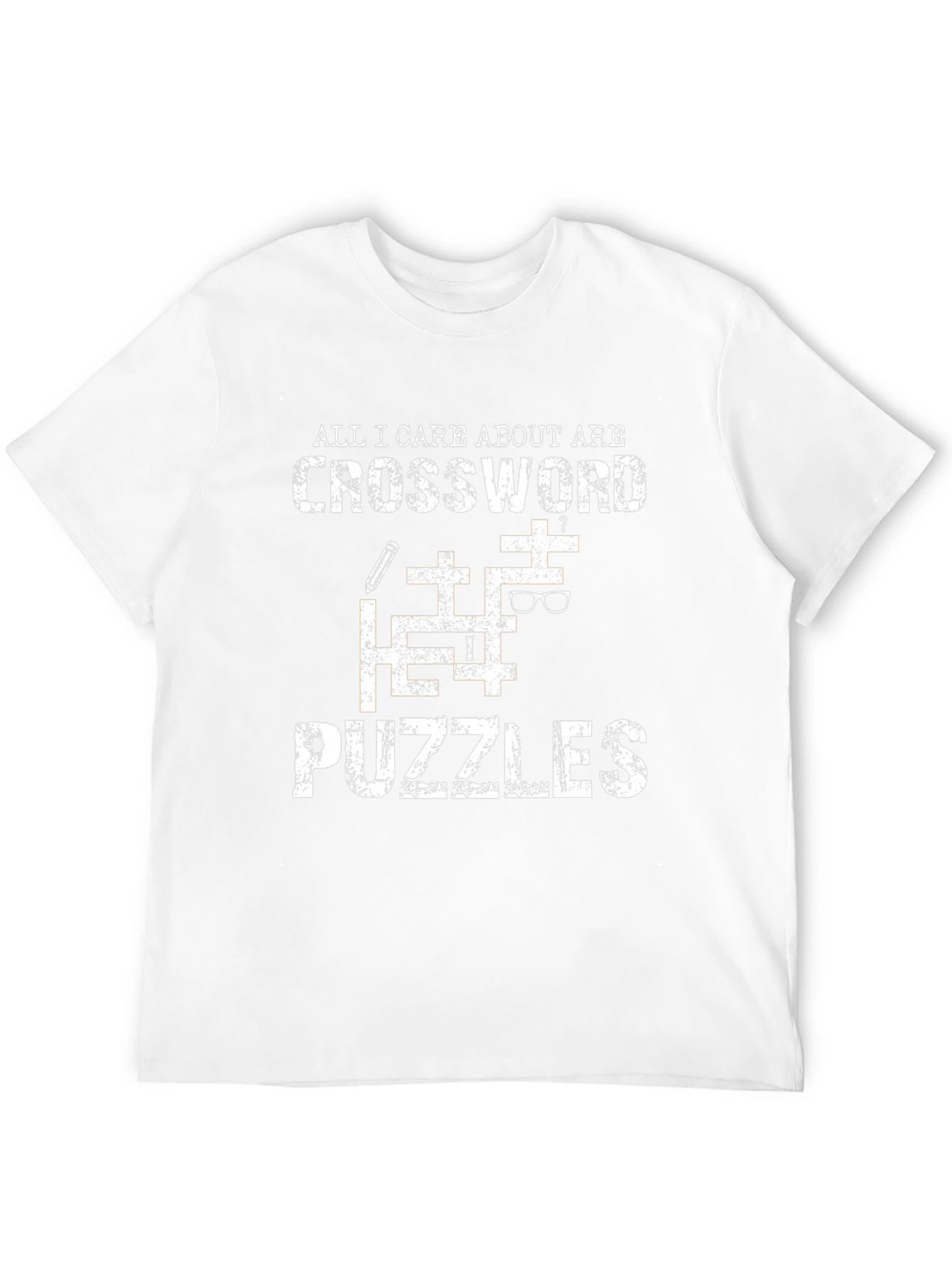 Crossword Puzzle Lover T-Shirt - Unique Design