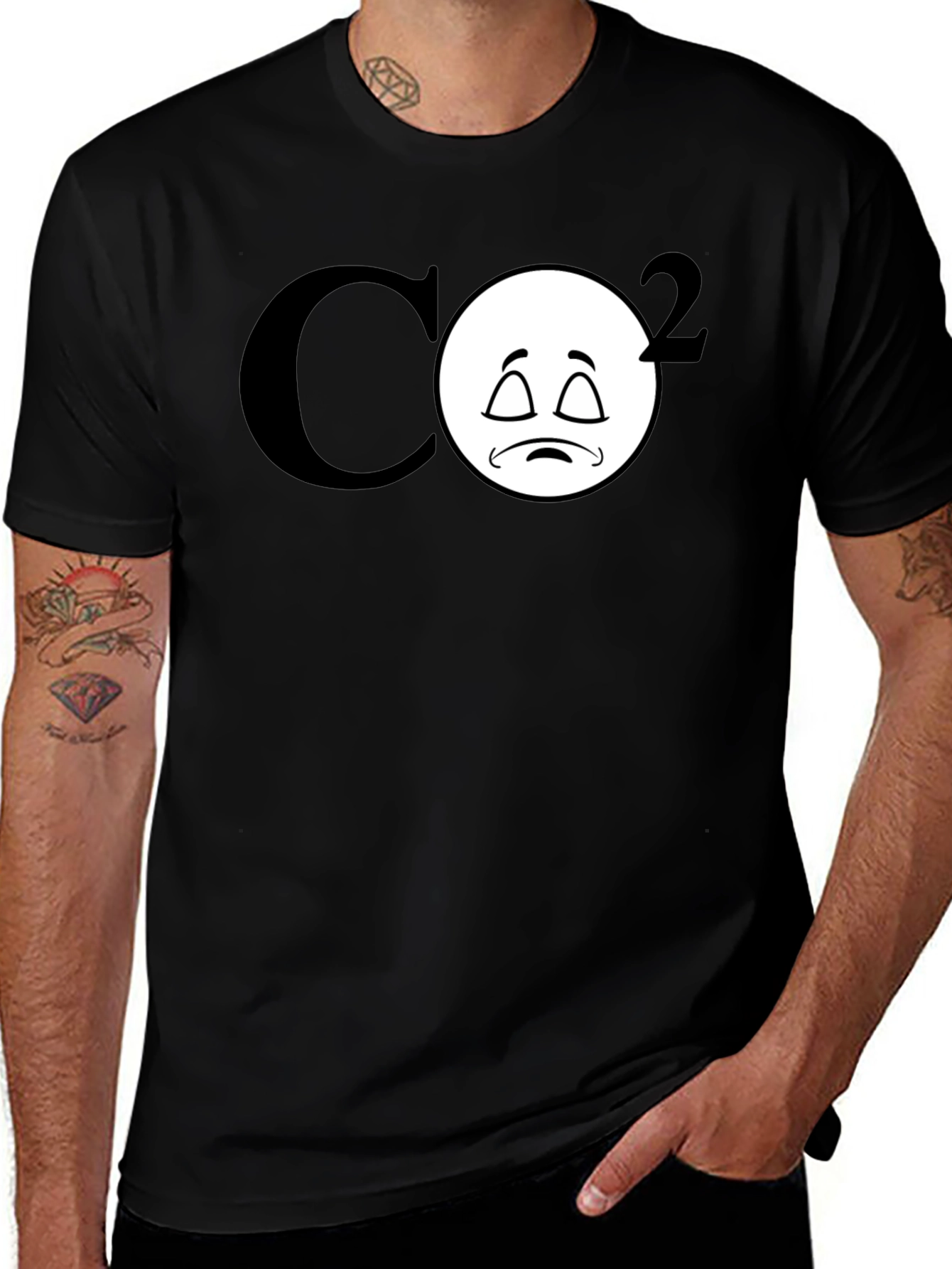 Sad CO2 T-Shirt - Express Yourself