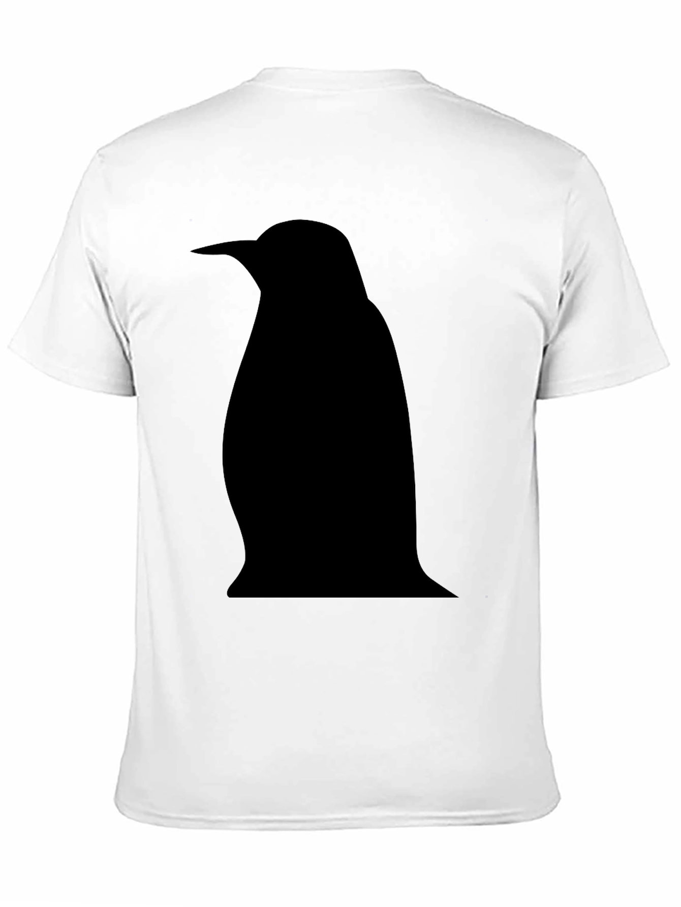 Penguin Silhouette Black T-Shirt