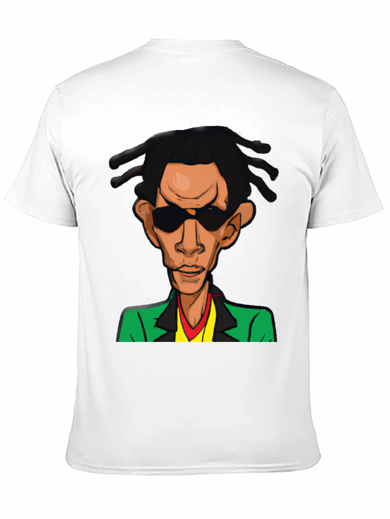 Cool Cartoon Graphic Black T-Shirt