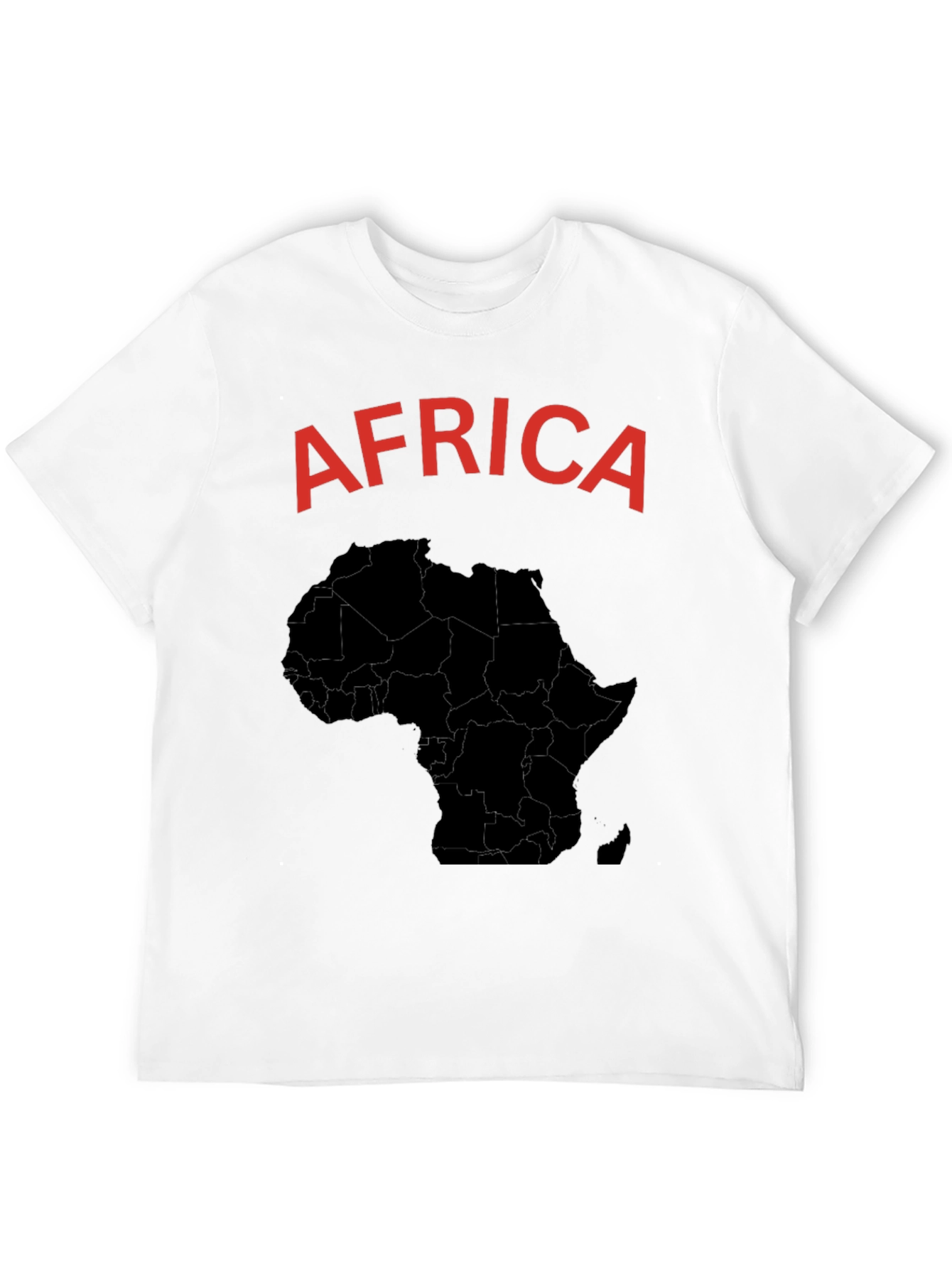 Africa Map Graphic T-Shirt
