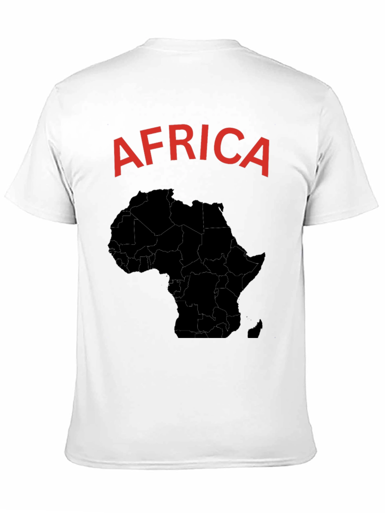 Africa Map Graphic T-Shirt