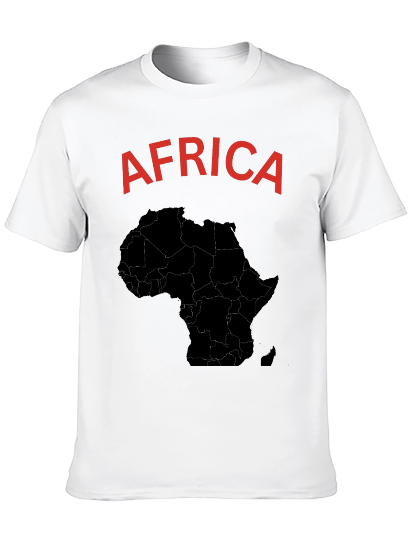 Africa Map Graphic T-Shirt