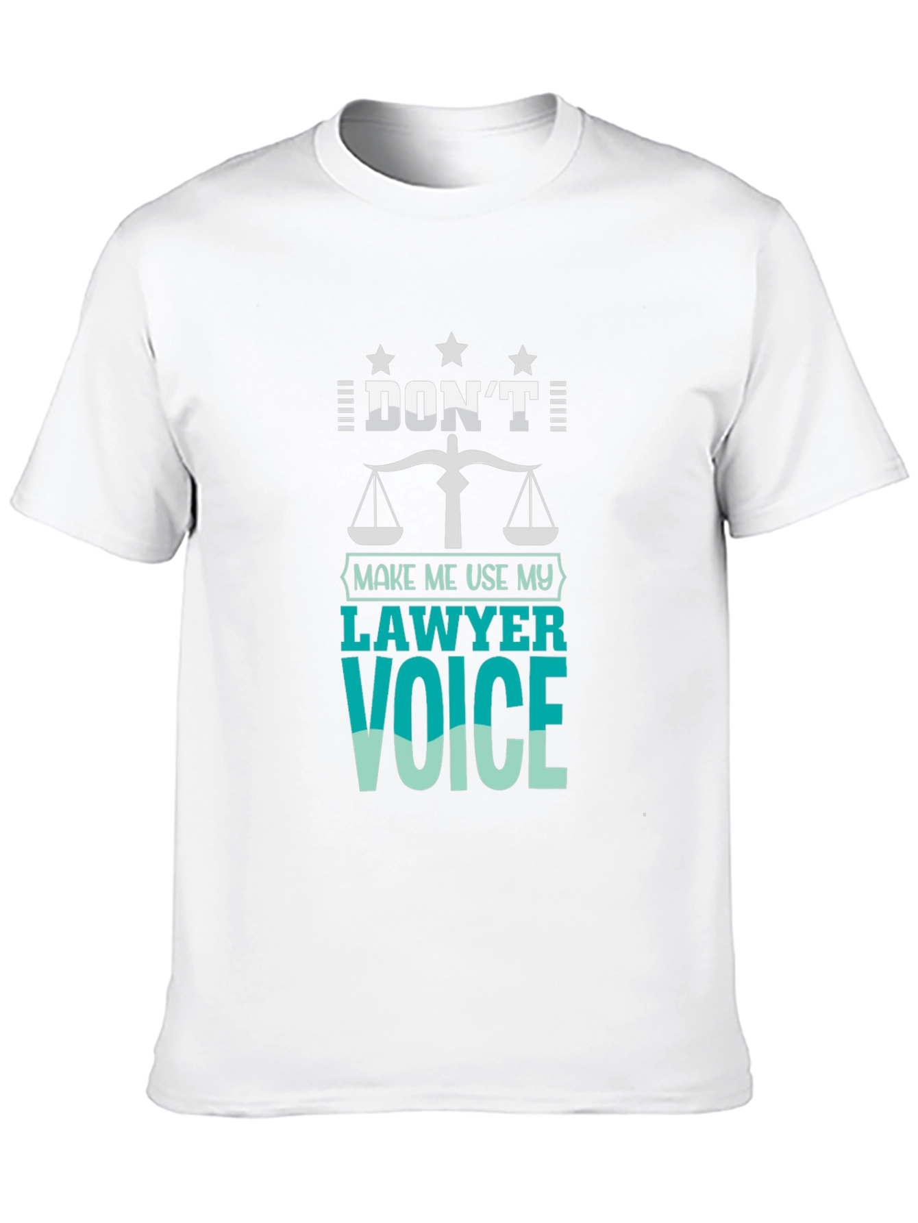 Lawyer Voice Graphic T-Shirt - Novelty Tee