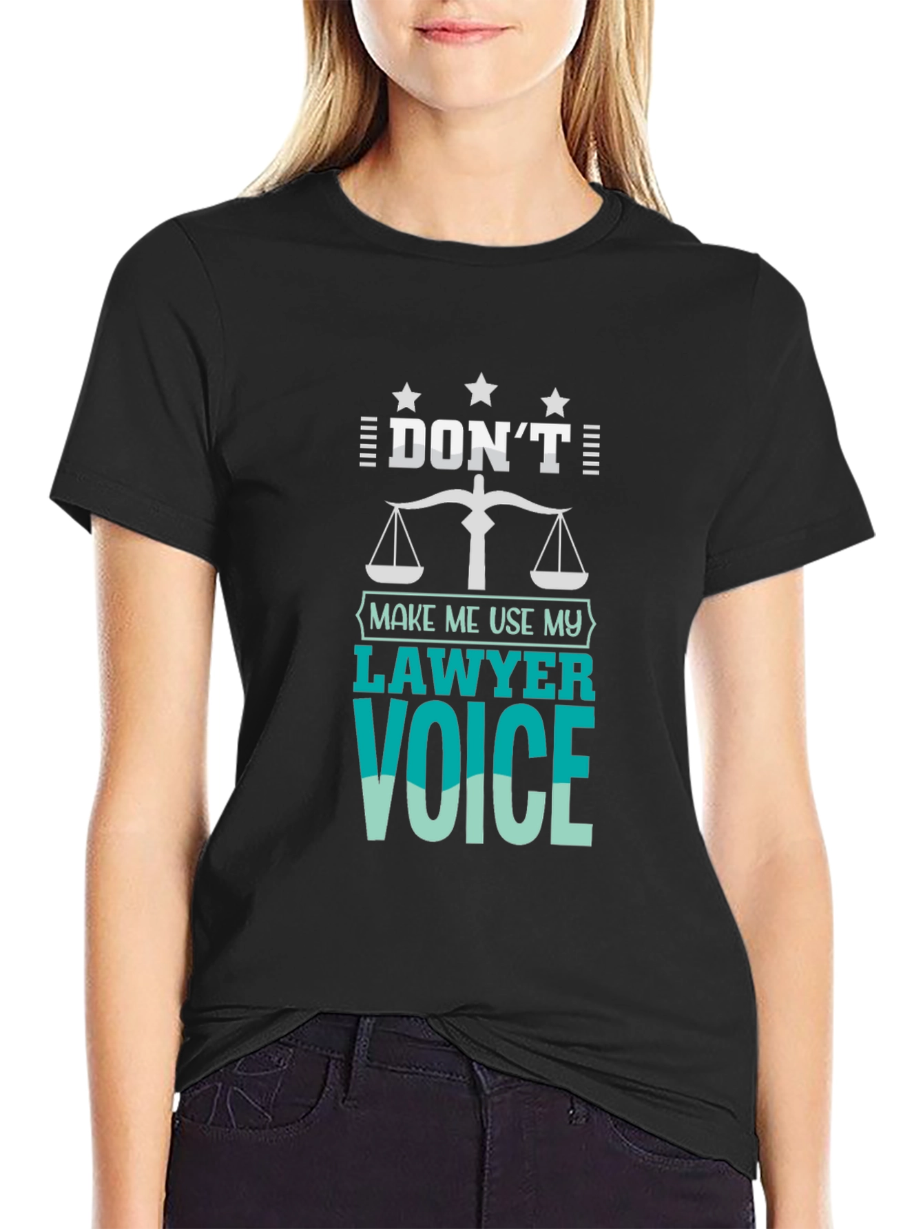Lawyer Voice Graphic T-Shirt - Novelty Tee