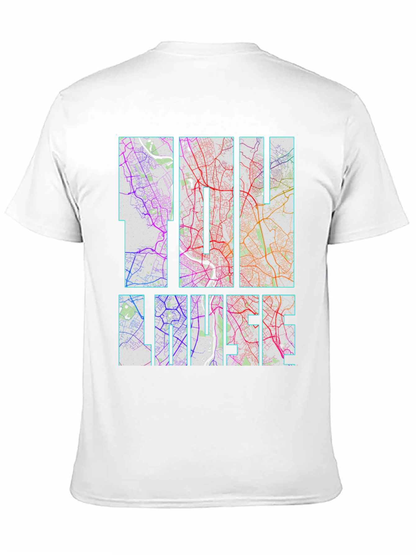 Linz Austria Map T-Shirt - City Street Art Tee
