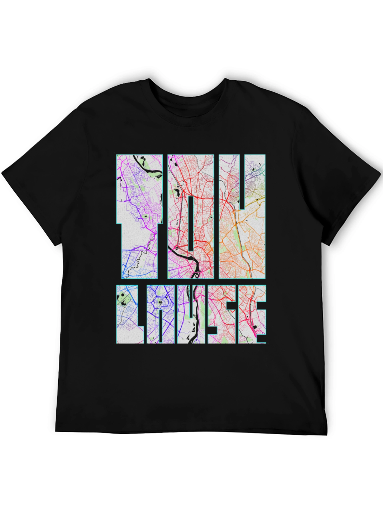 Linz Austria Map T-Shirt - City Street Art Tee