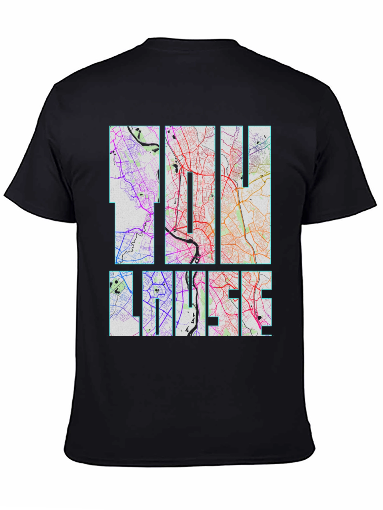 Linz Austria Map T-Shirt - City Street Art Tee