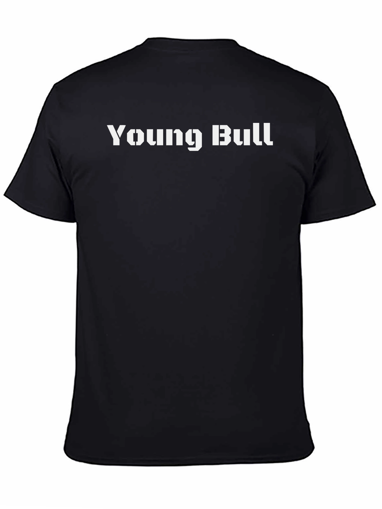 Young Bull Graphic Tee - Mens Crew Neck T-Shirt