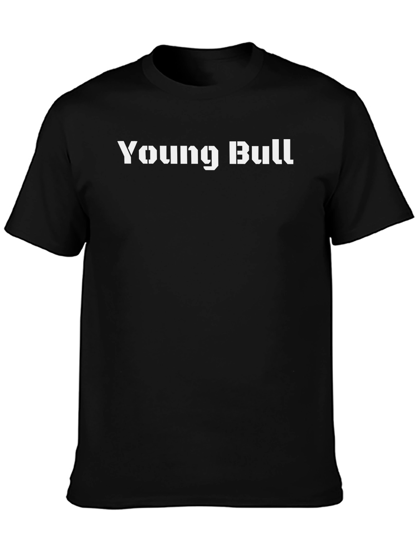 Young Bull Graphic Tee - Mens Crew Neck T-Shirt
