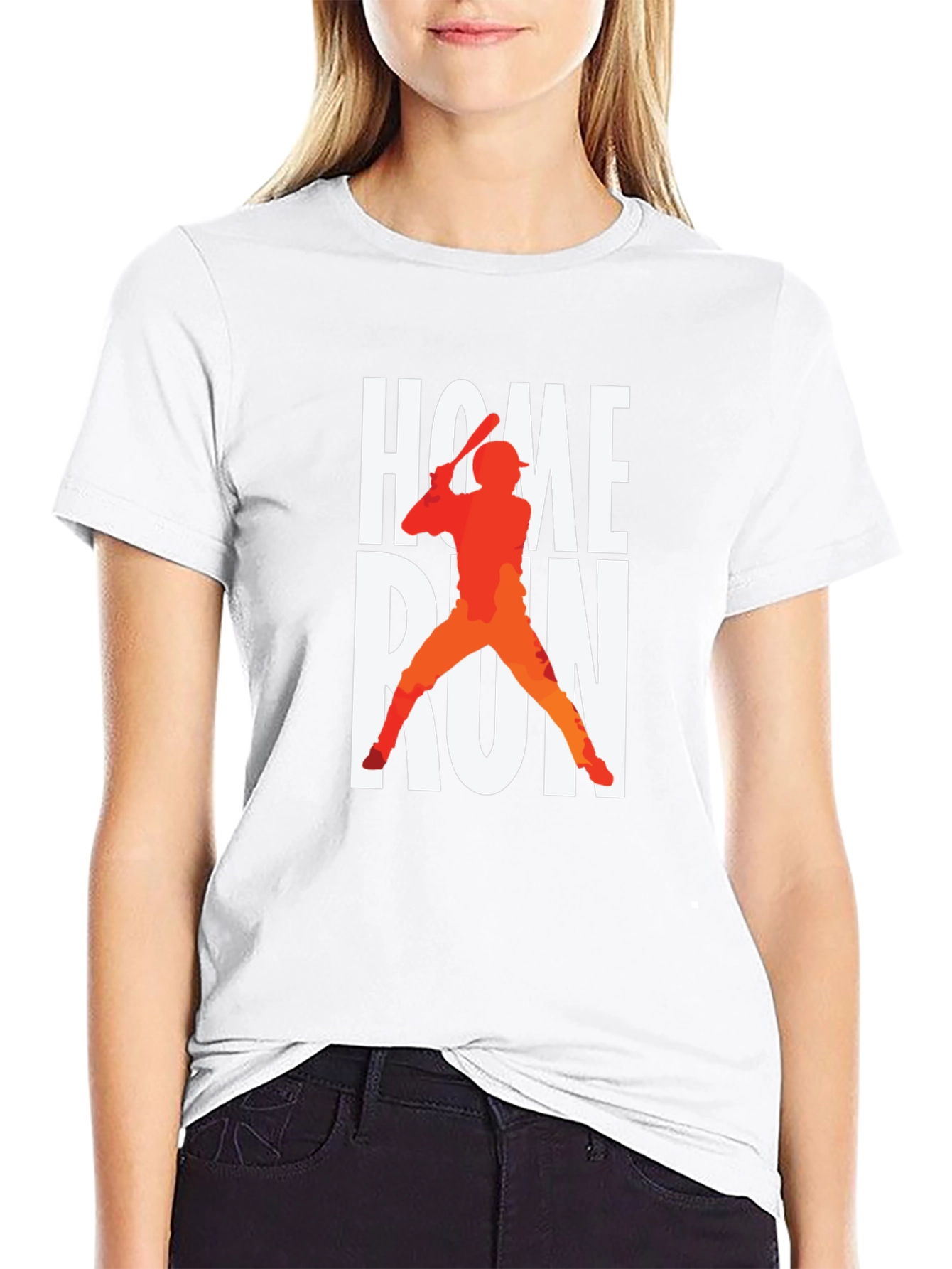 Home Run Baseball Graphic Tee