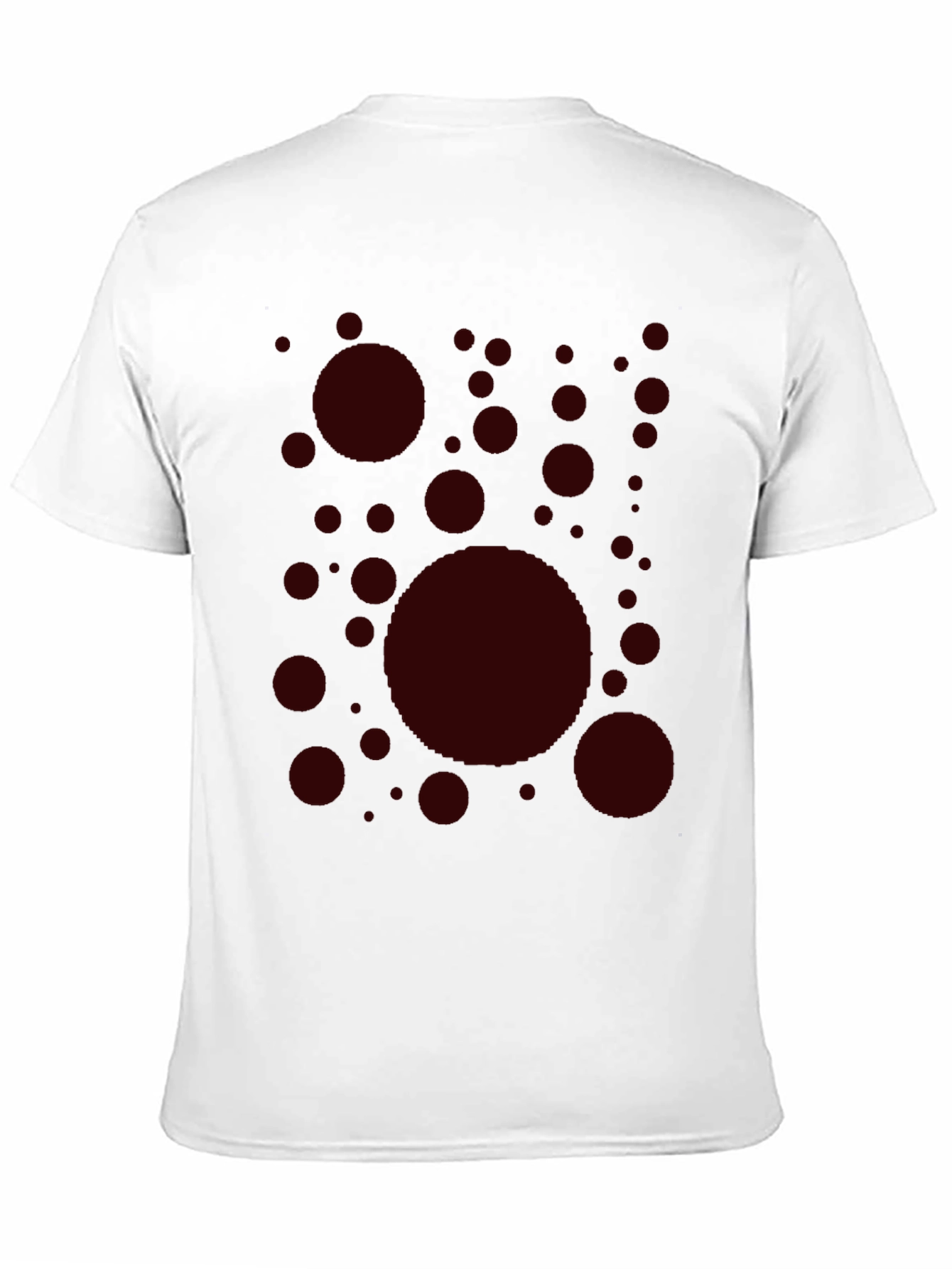 Modern Circle Pattern Tee - Casual Style