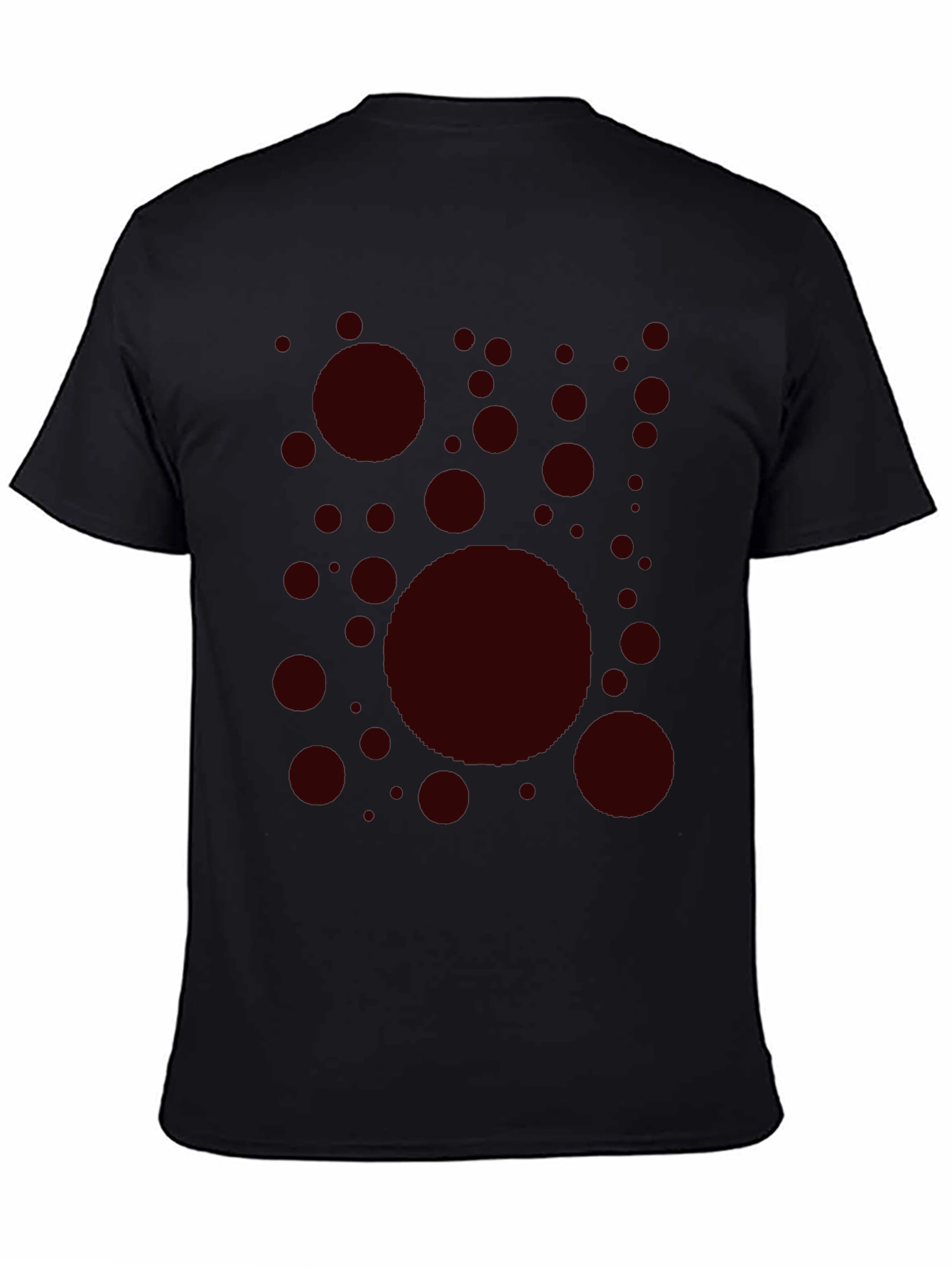 Modern Circle Pattern Tee - Casual Style