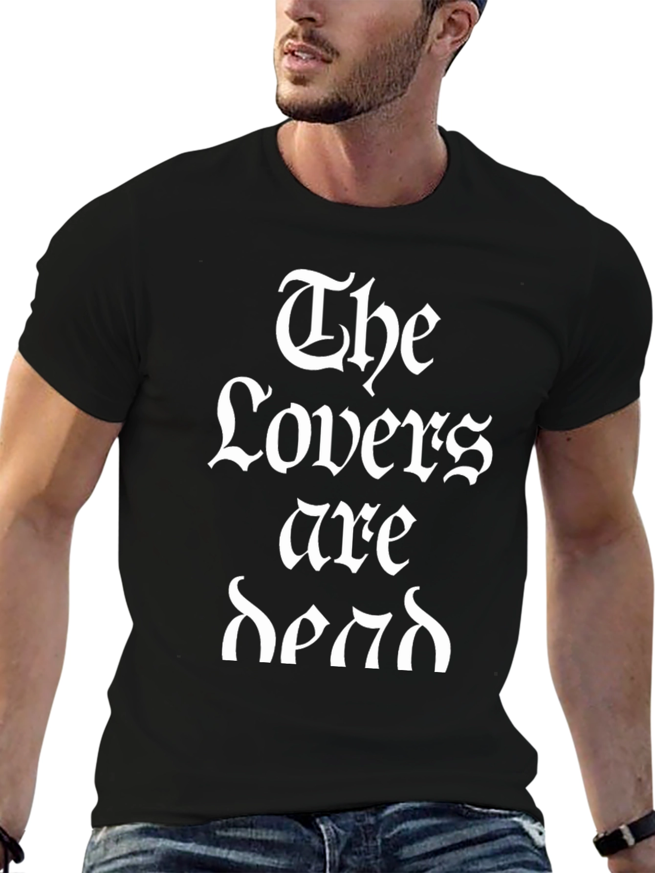 The Lovers Are Dead Graphic Tee - Gothic Style
