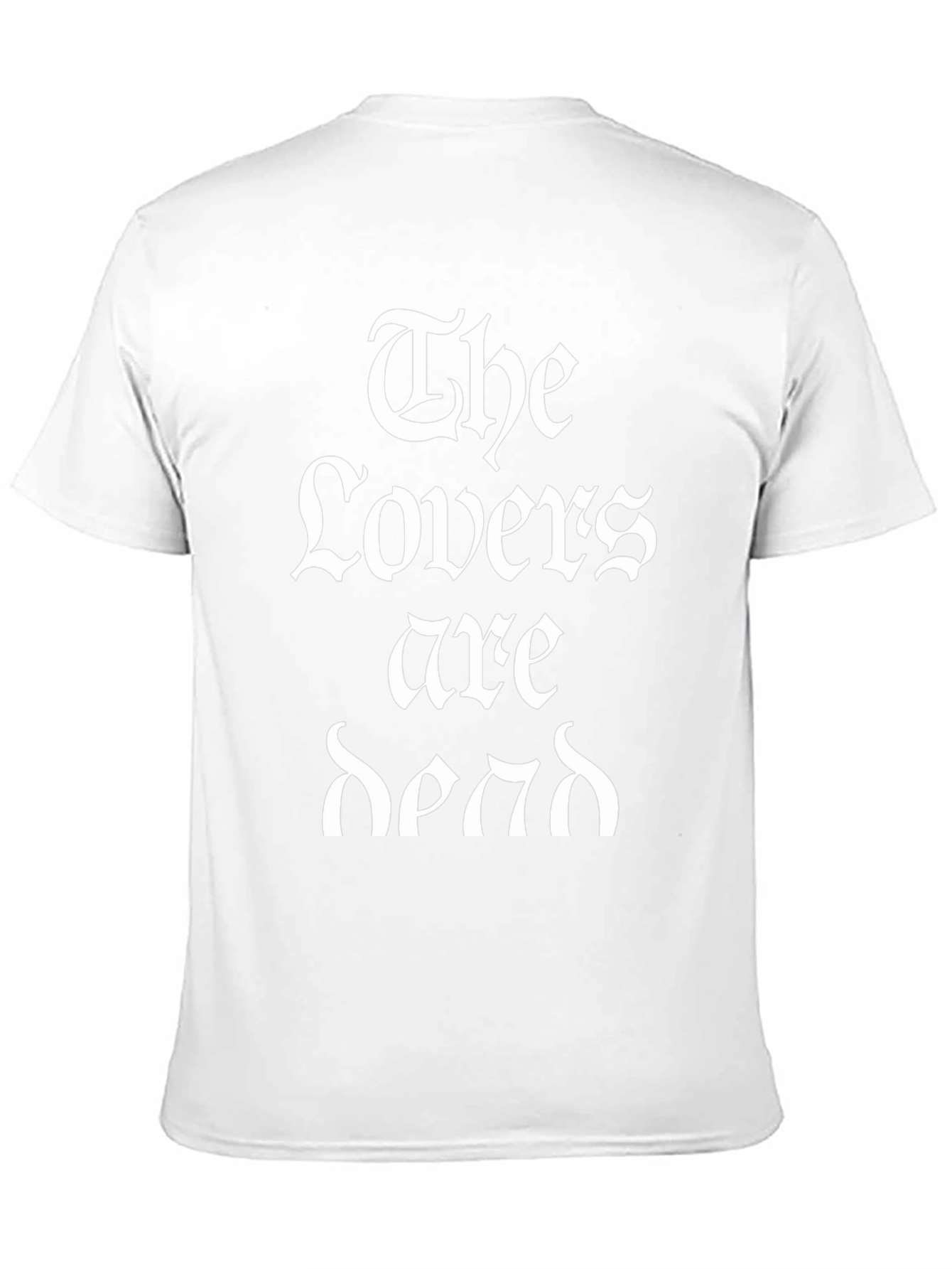 The Lovers Are Dead Graphic Tee - Gothic Style